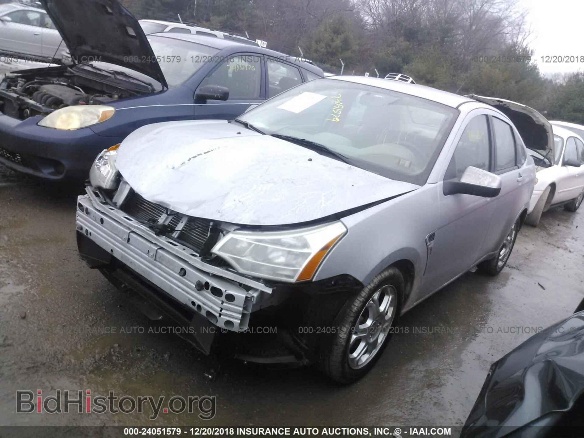 2008 FORD FOCUS - VIN: 1FAHP35N78W196263 - Фото 2