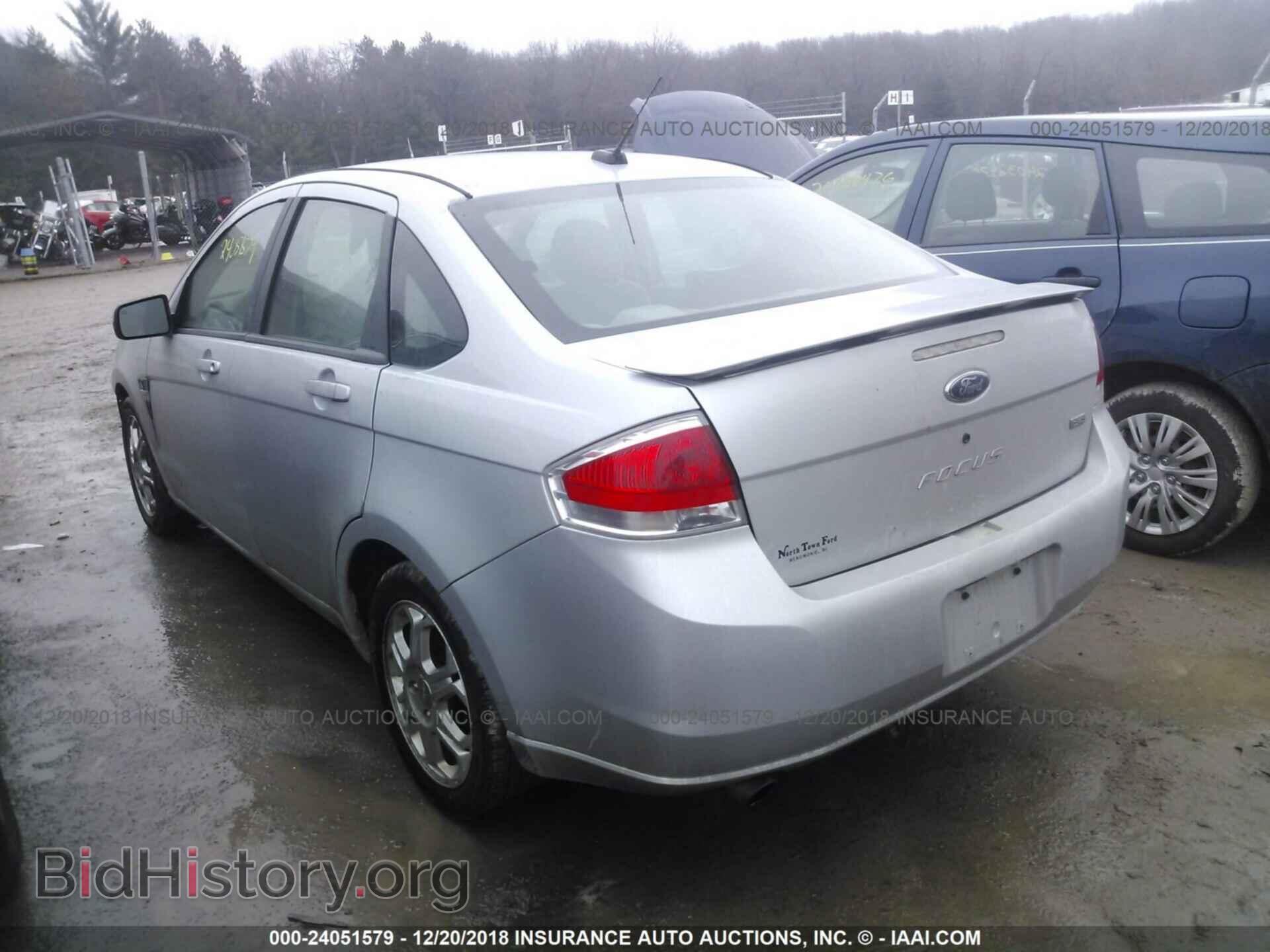 2008 FORD FOCUS - VIN: 1FAHP35N78W196263 - Фото 3