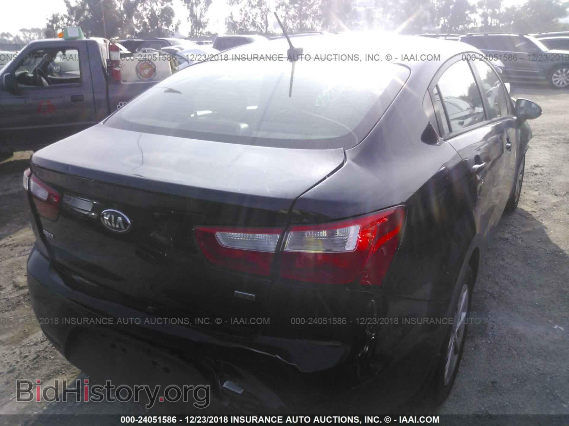 2015 KIA RIO - VIN: KNADM4A36F6521300 - Фото 4