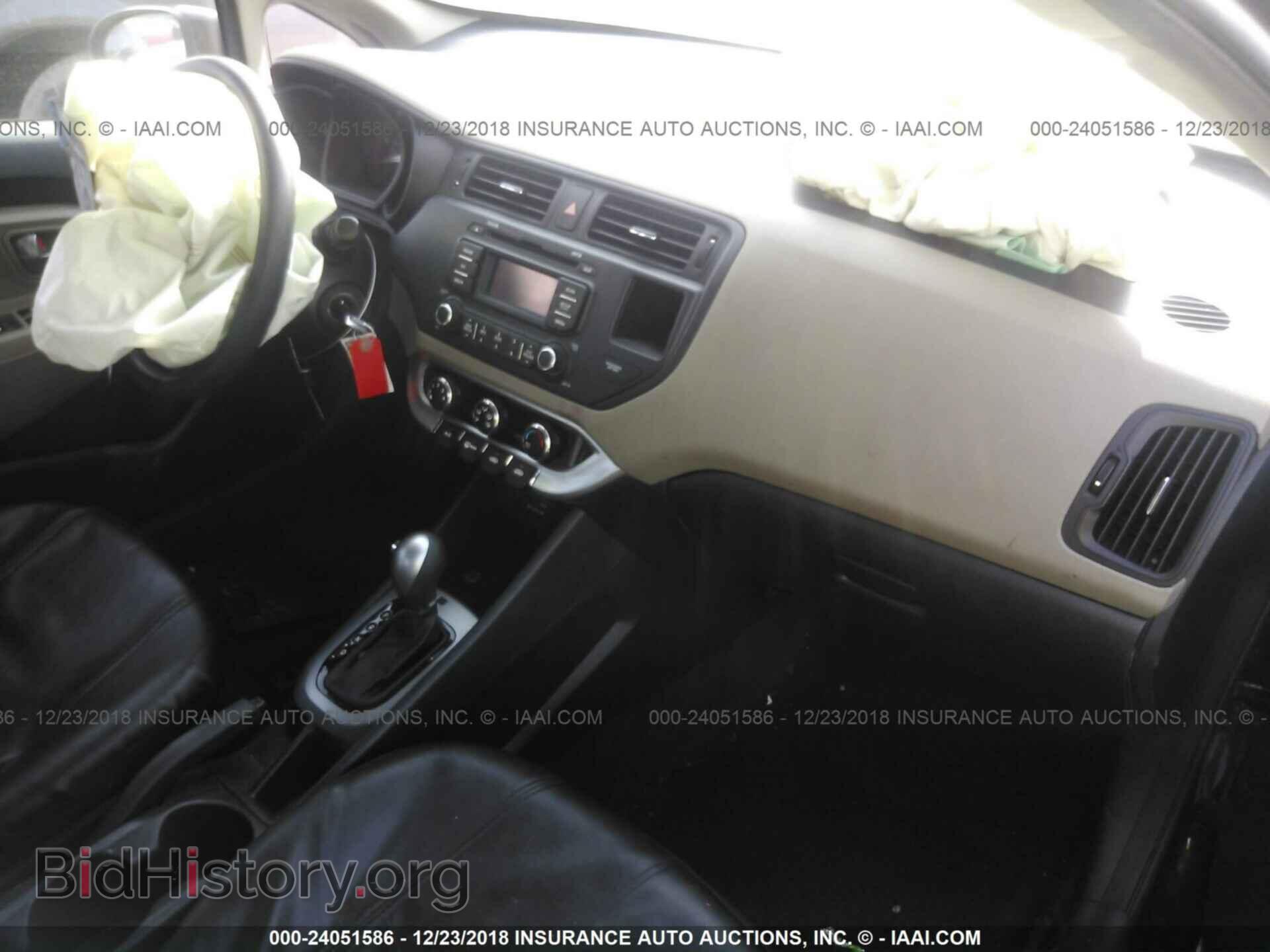 2015 KIA RIO - VIN: KNADM4A36F6521300 - Фото 5