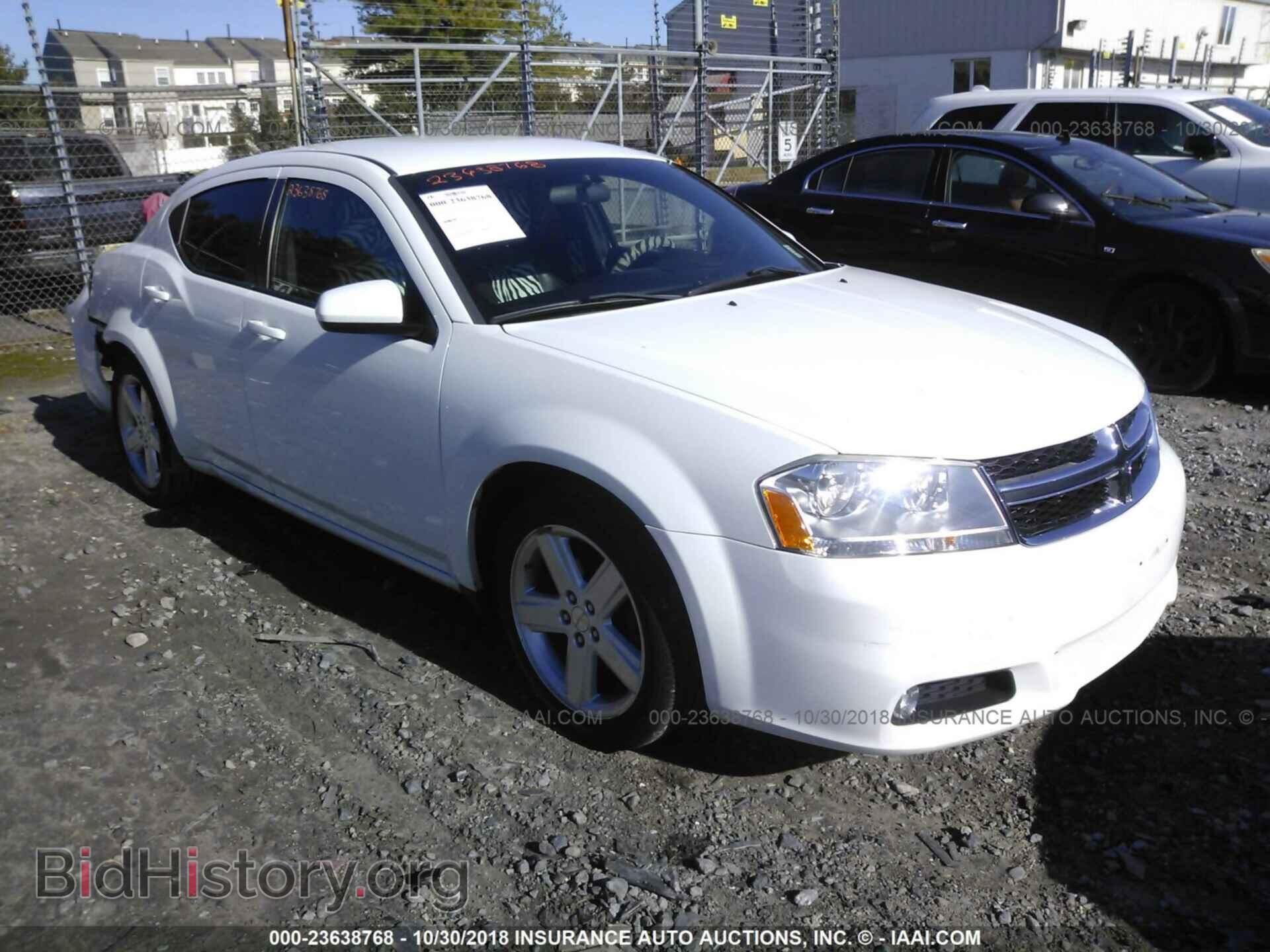 Фотография 1C3CDZCB3DN708503 - DODGE AVENGER 2013