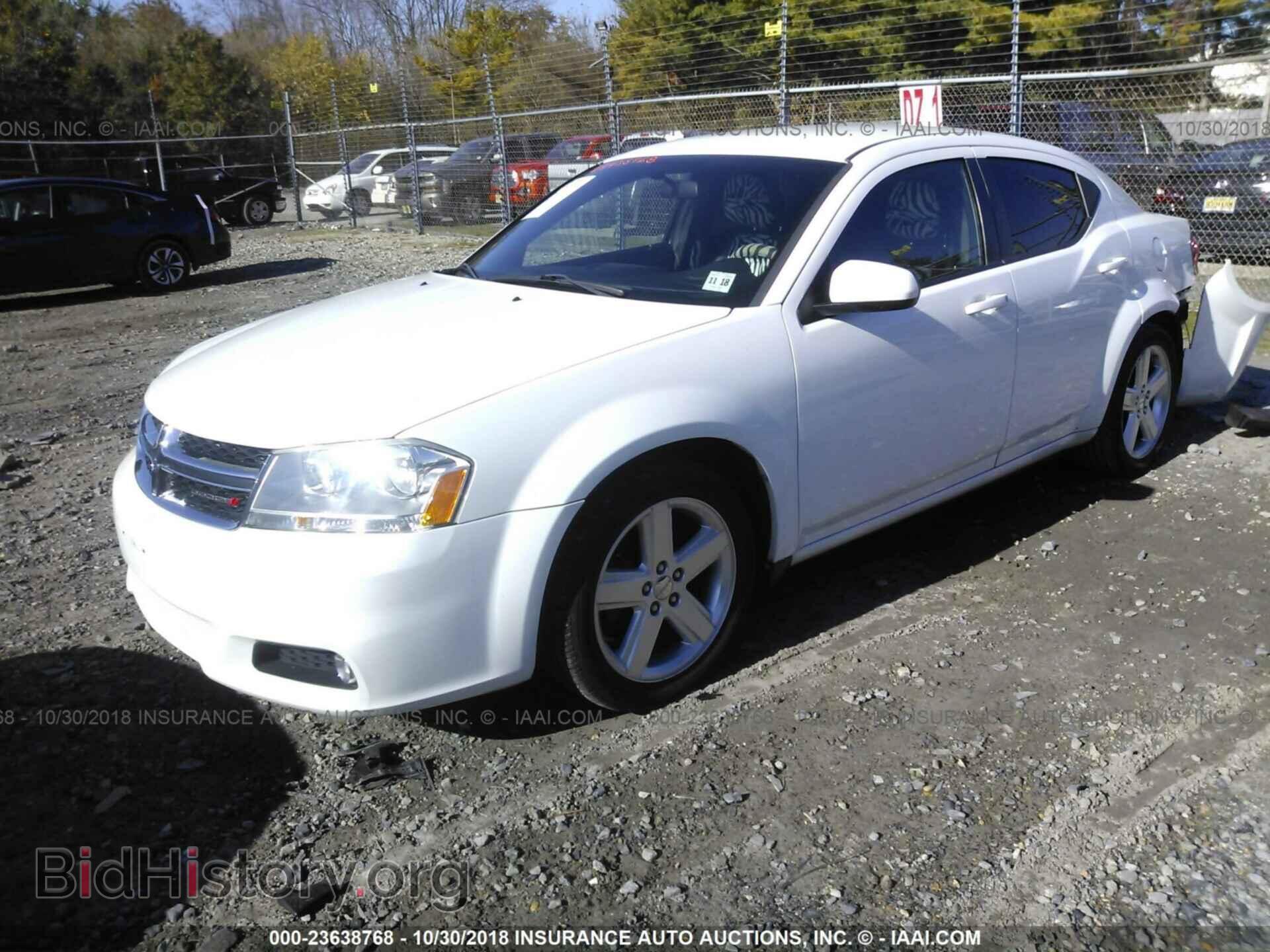 2013 DODGE AVENGER - VIN: 1C3CDZCB3DN708503 - Фото 2