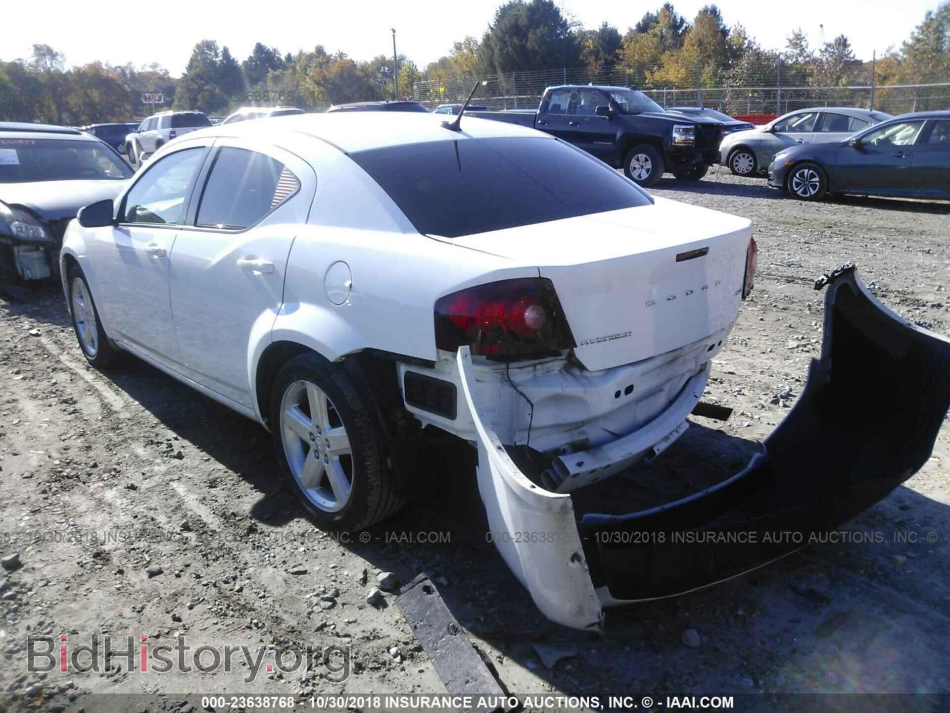 2013 DODGE AVENGER - VIN: 1C3CDZCB3DN708503 - Фото 3