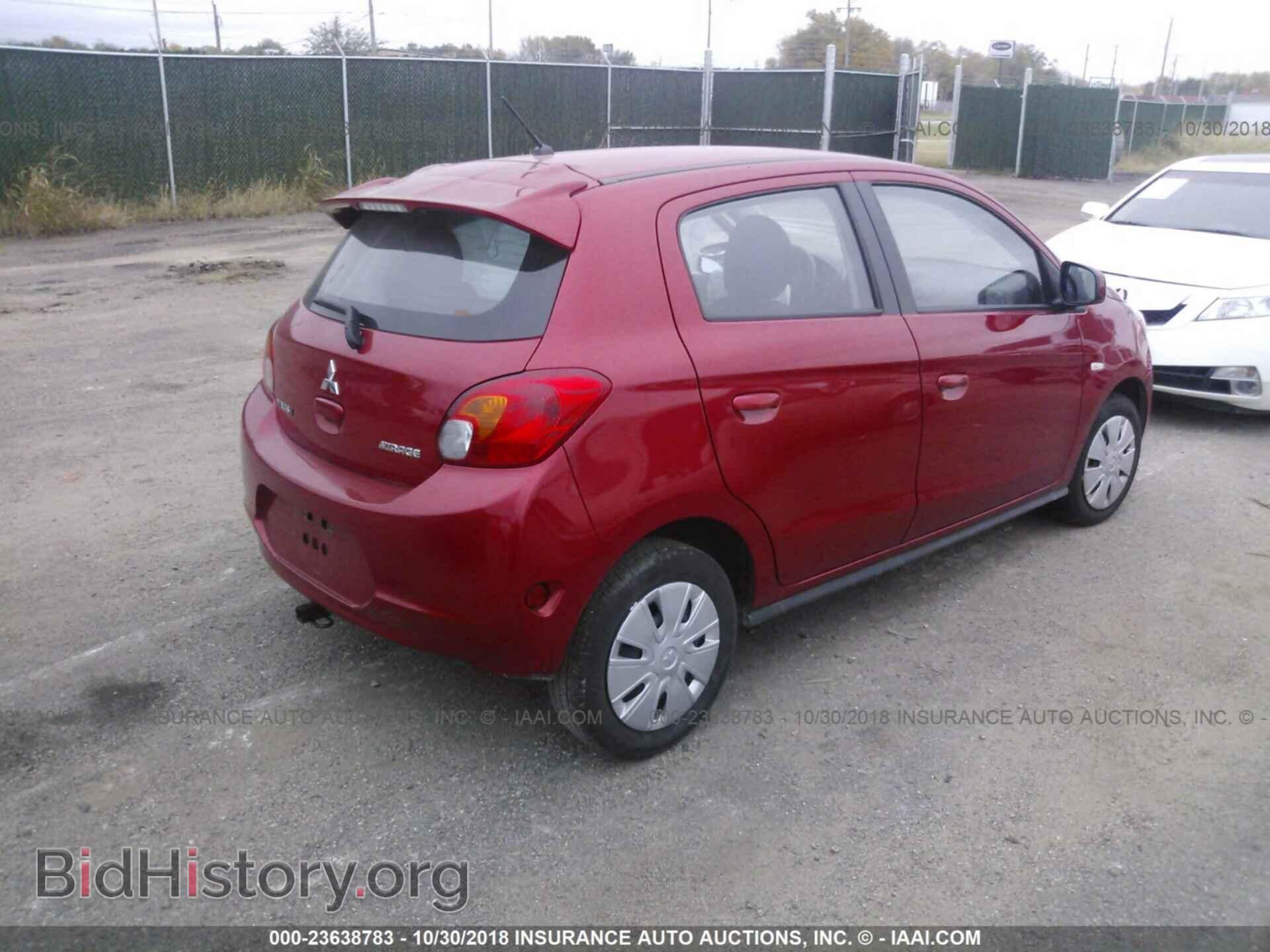2015 MITSUBISHI MIRAGE - VIN: ML32A3HJXFH013453 - Фото 4
