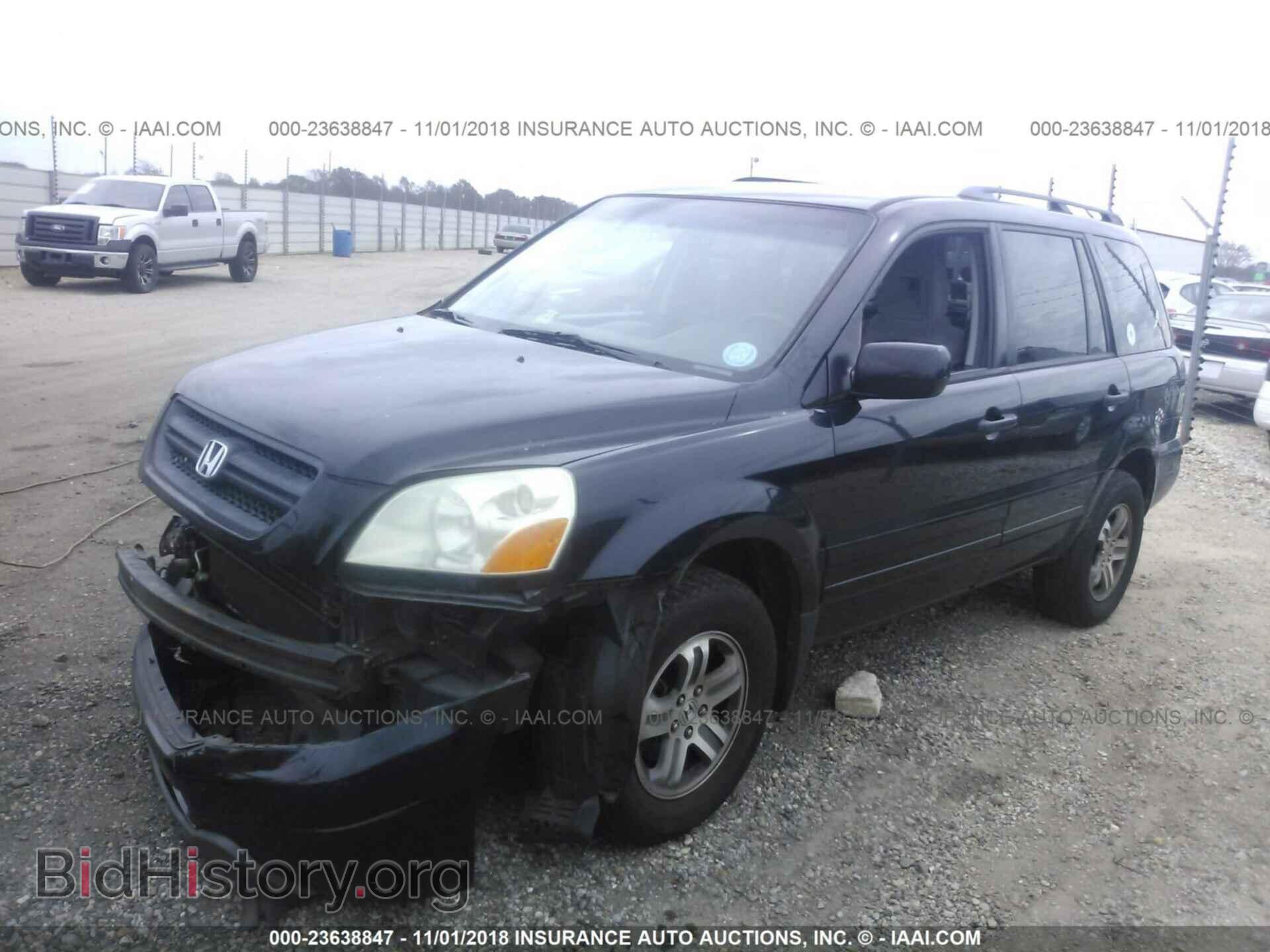 2005 HONDA PILOT - VIN: 5FNYF184X5B027584 - Фото 2