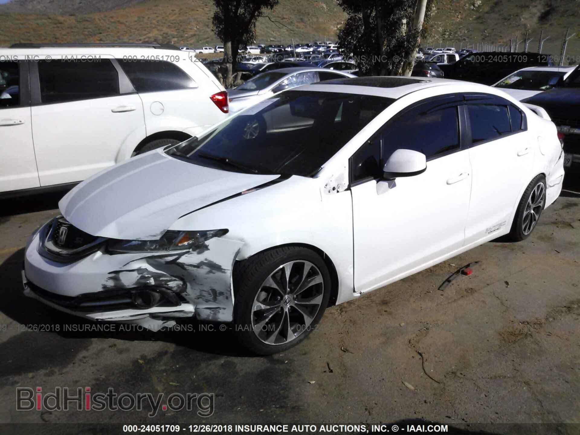 2013 HONDA CIVIC - VIN: 2HGFB6E5XDH711316 - Фото 2