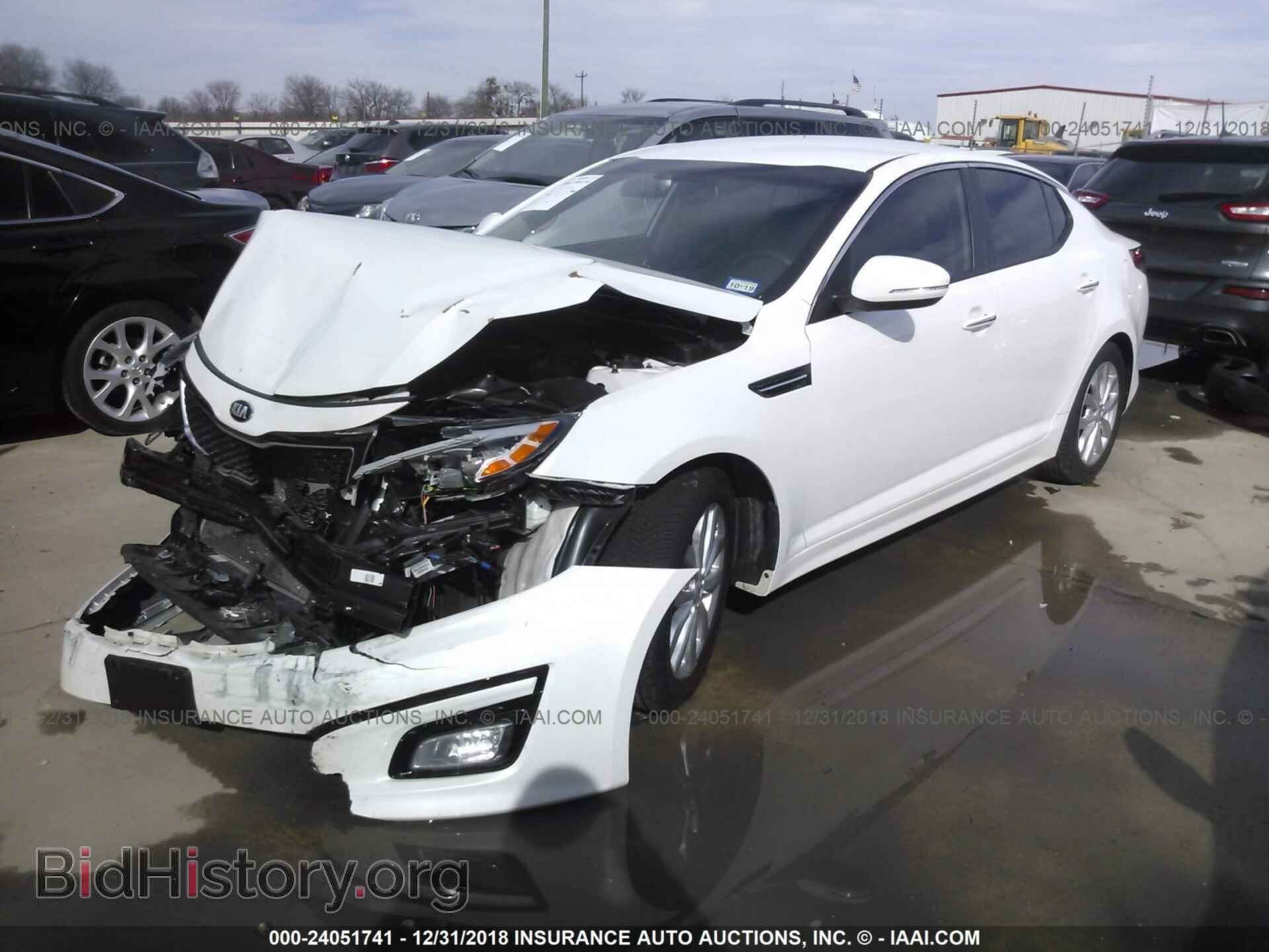 2015 KIA OPTIMA - VIN: 5XXGN4A72FG494212 - Photo 2