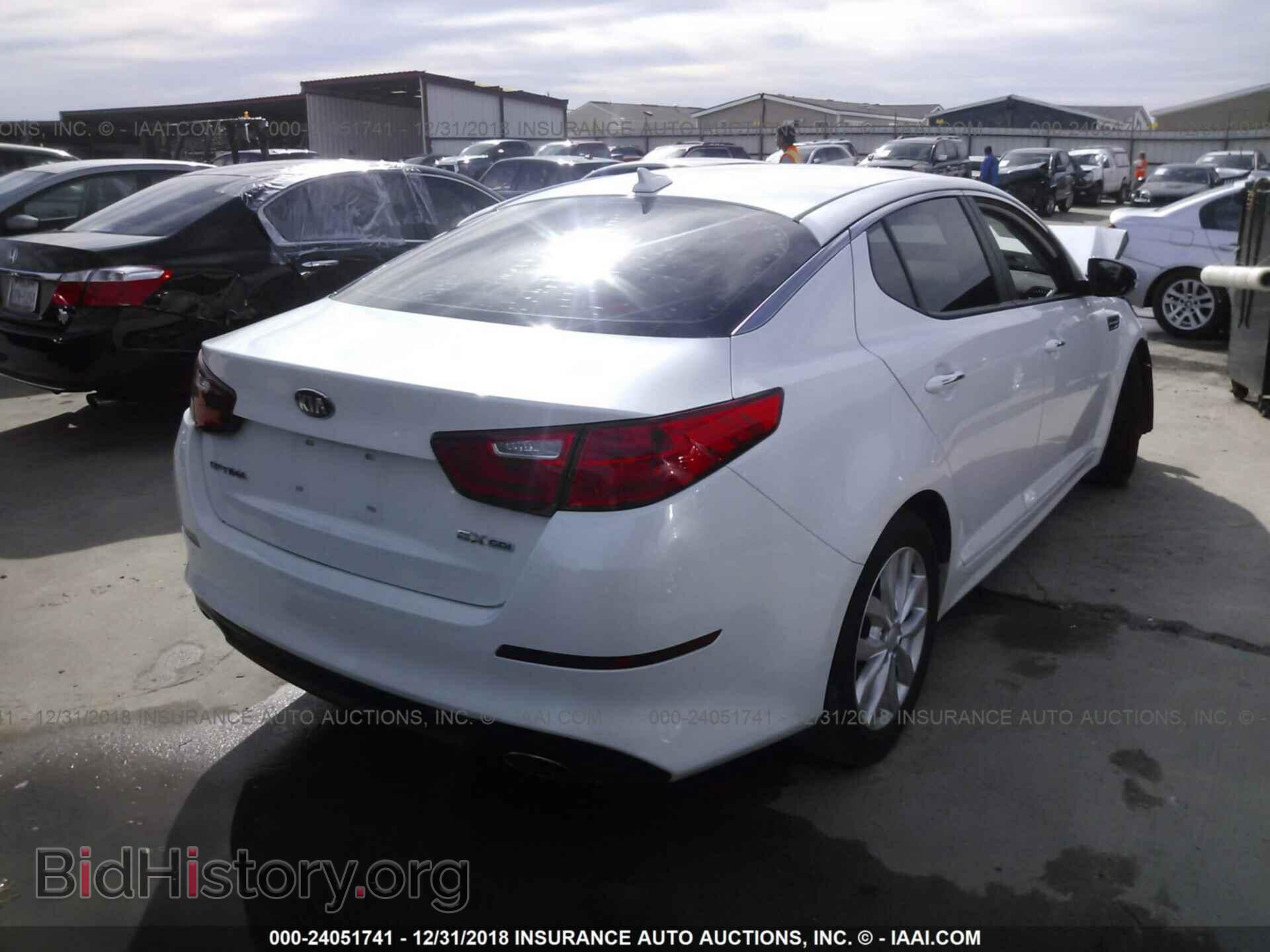 2015 KIA OPTIMA - VIN: 5XXGN4A72FG494212 - Photo 4