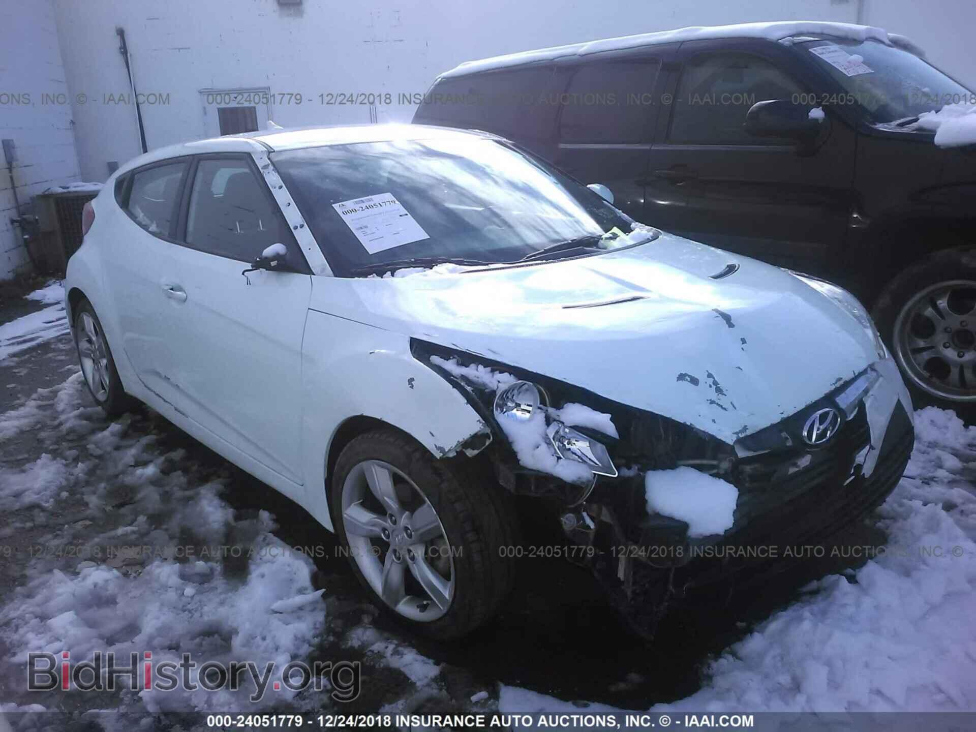 Photo KMHTC6AD5EU216771 - HYUNDAI VELOSTER 2014
