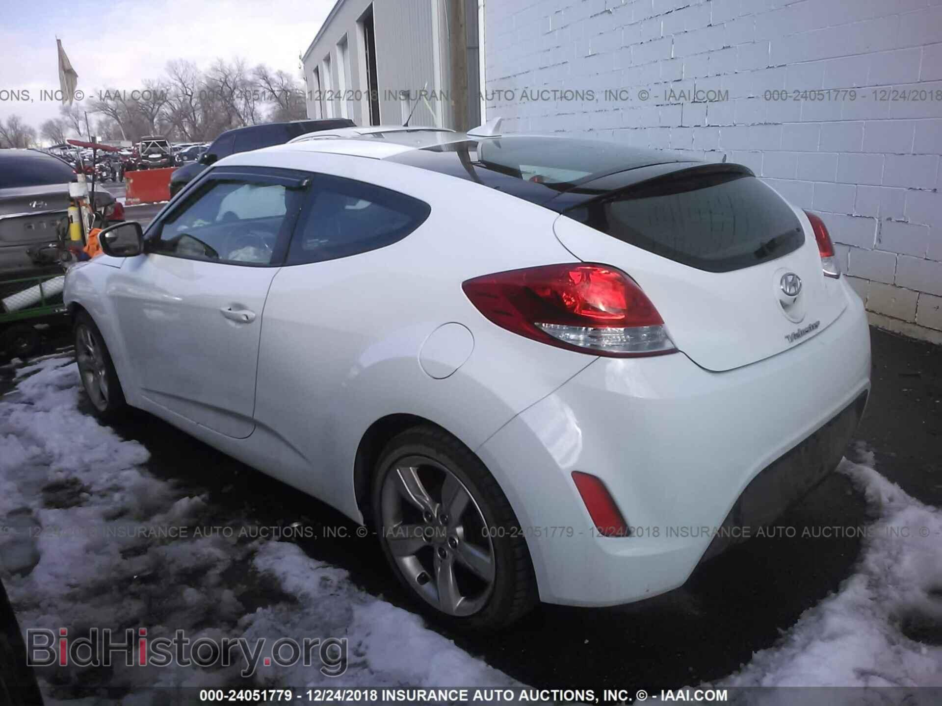 2014 HYUNDAI VELOSTER - VIN: KMHTC6AD5EU216771 - Фото 3