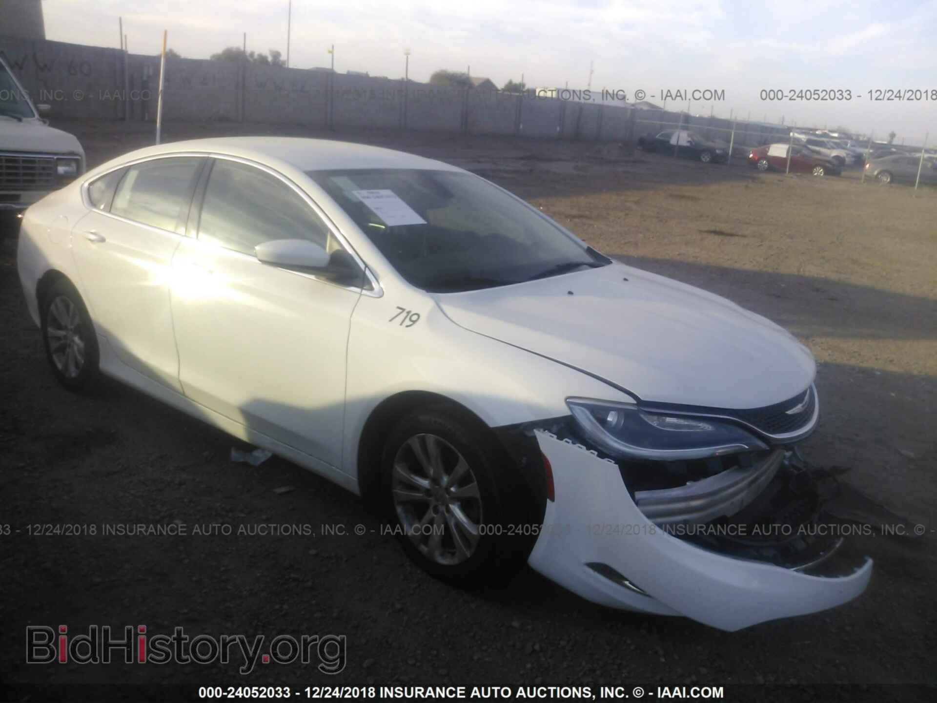 Photo 1C3CCCAB8FN630905 - CHRYSLER 200 2015