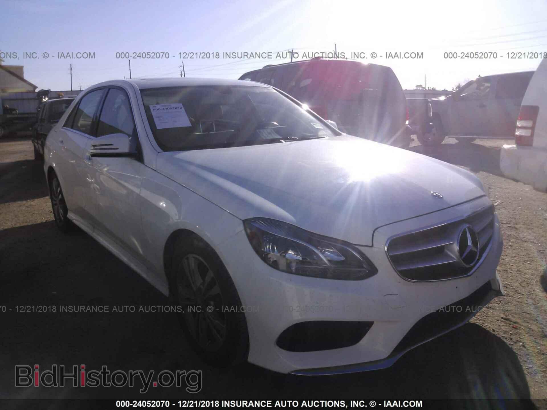 Photo WDDHF5KBXGB170450 - MERCEDES-BENZ E 2016