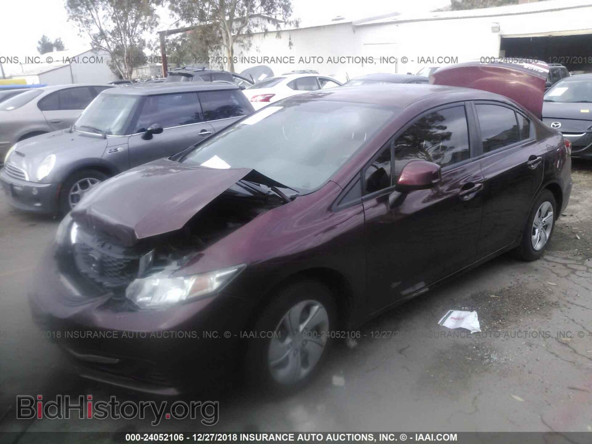 2013 HONDA CIVIC - VIN: 19XFB2F50DE288084 - Фото 2