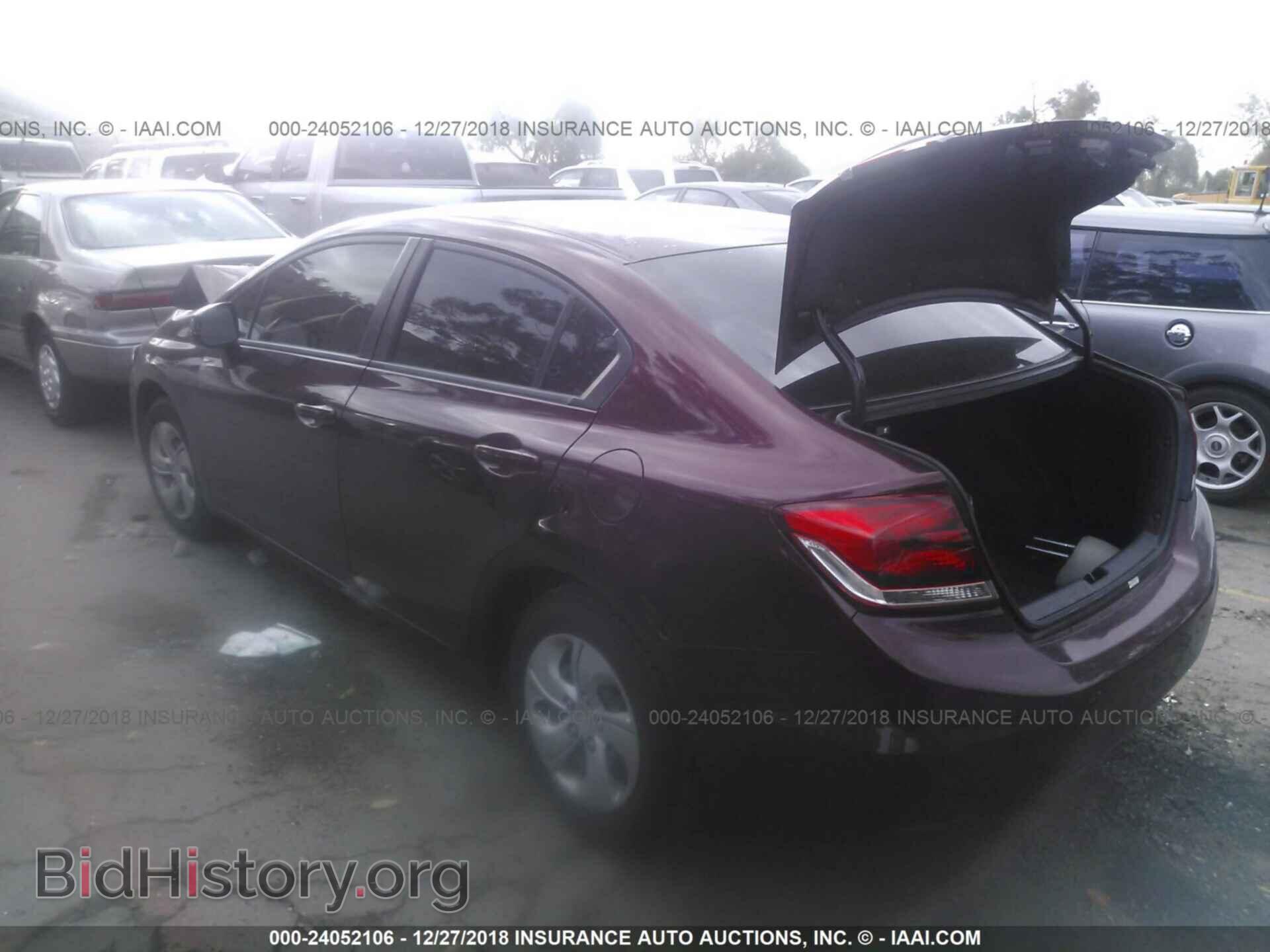 2013 HONDA CIVIC - VIN: 19XFB2F50DE288084 - Фото 3