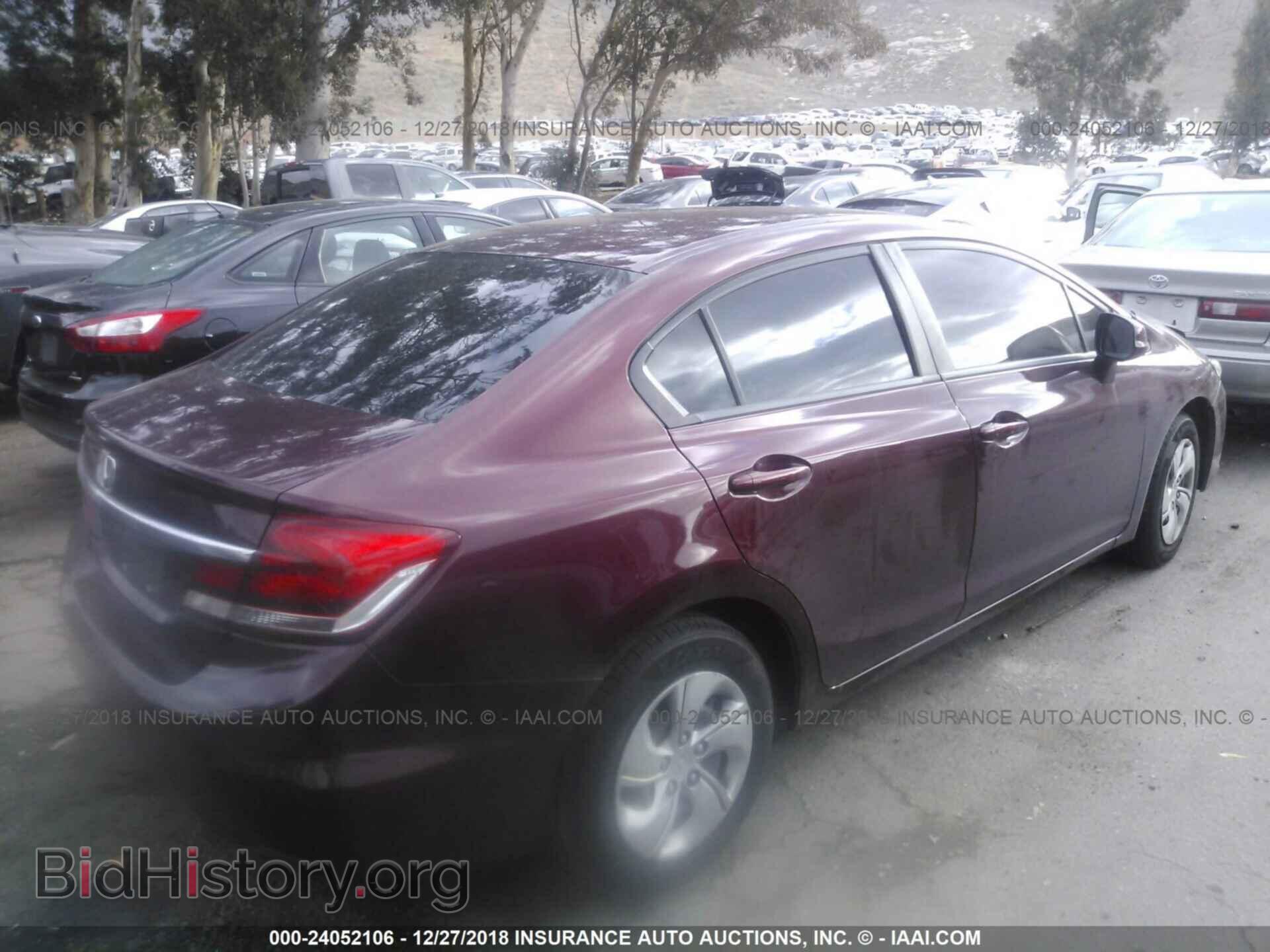 2013 HONDA CIVIC - VIN: 19XFB2F50DE288084 - Фото 4