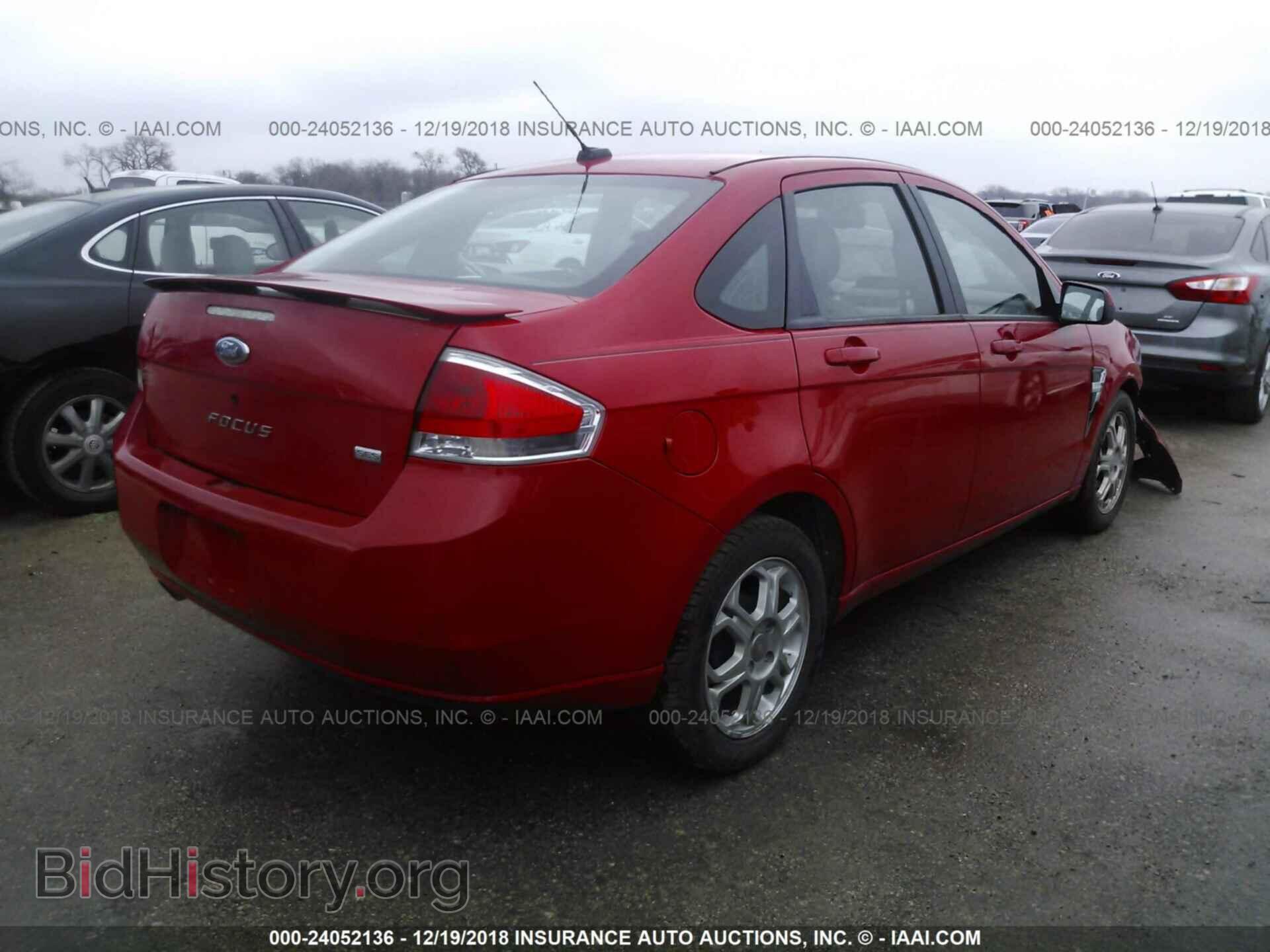 2008 FORD FOCUS - VIN: 1FAHP35N18W151478 - Фото 4