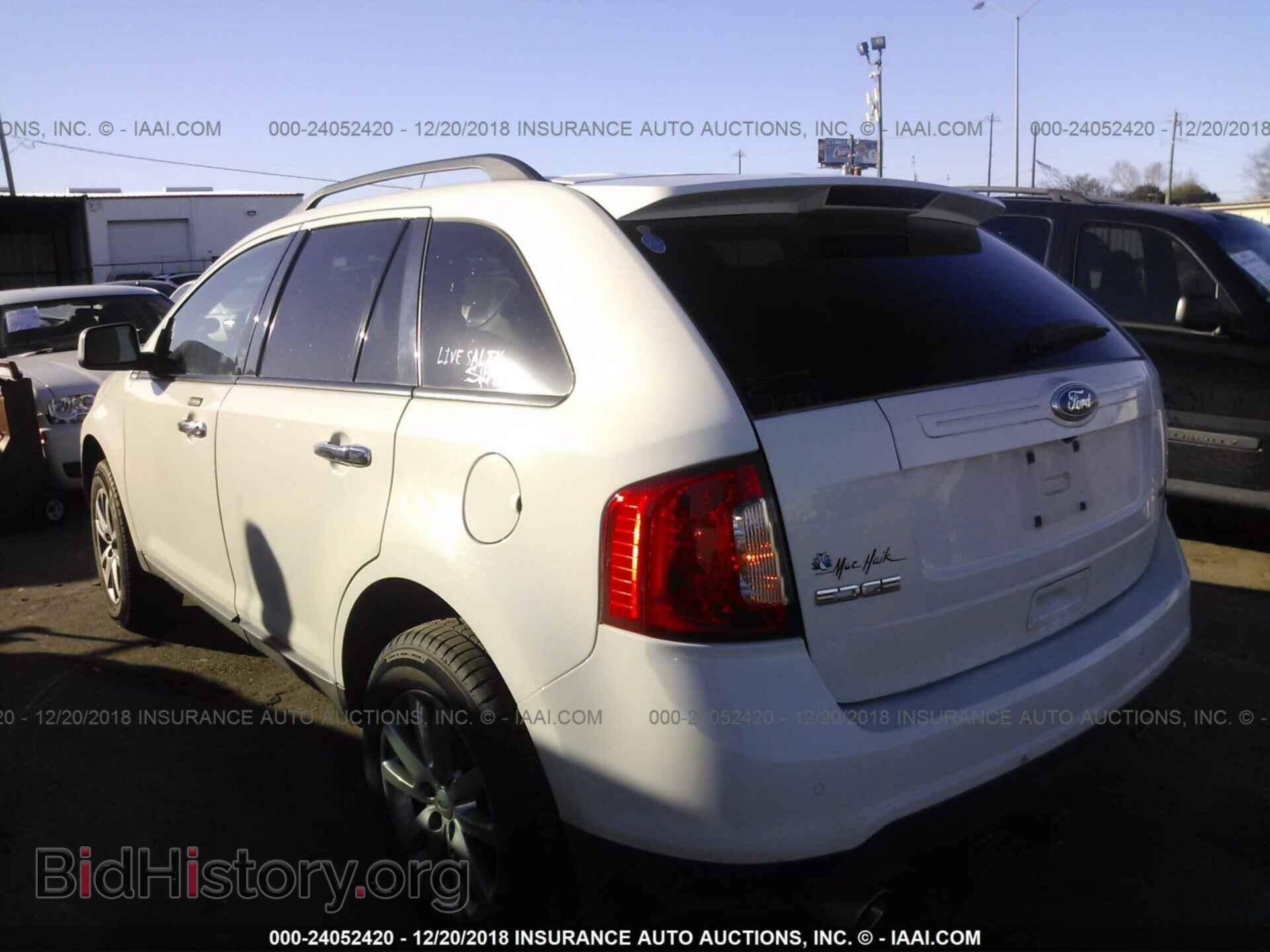 2011 FORD EDGE - VIN: 2FMDK3JC3BBA60731 - Фото 3