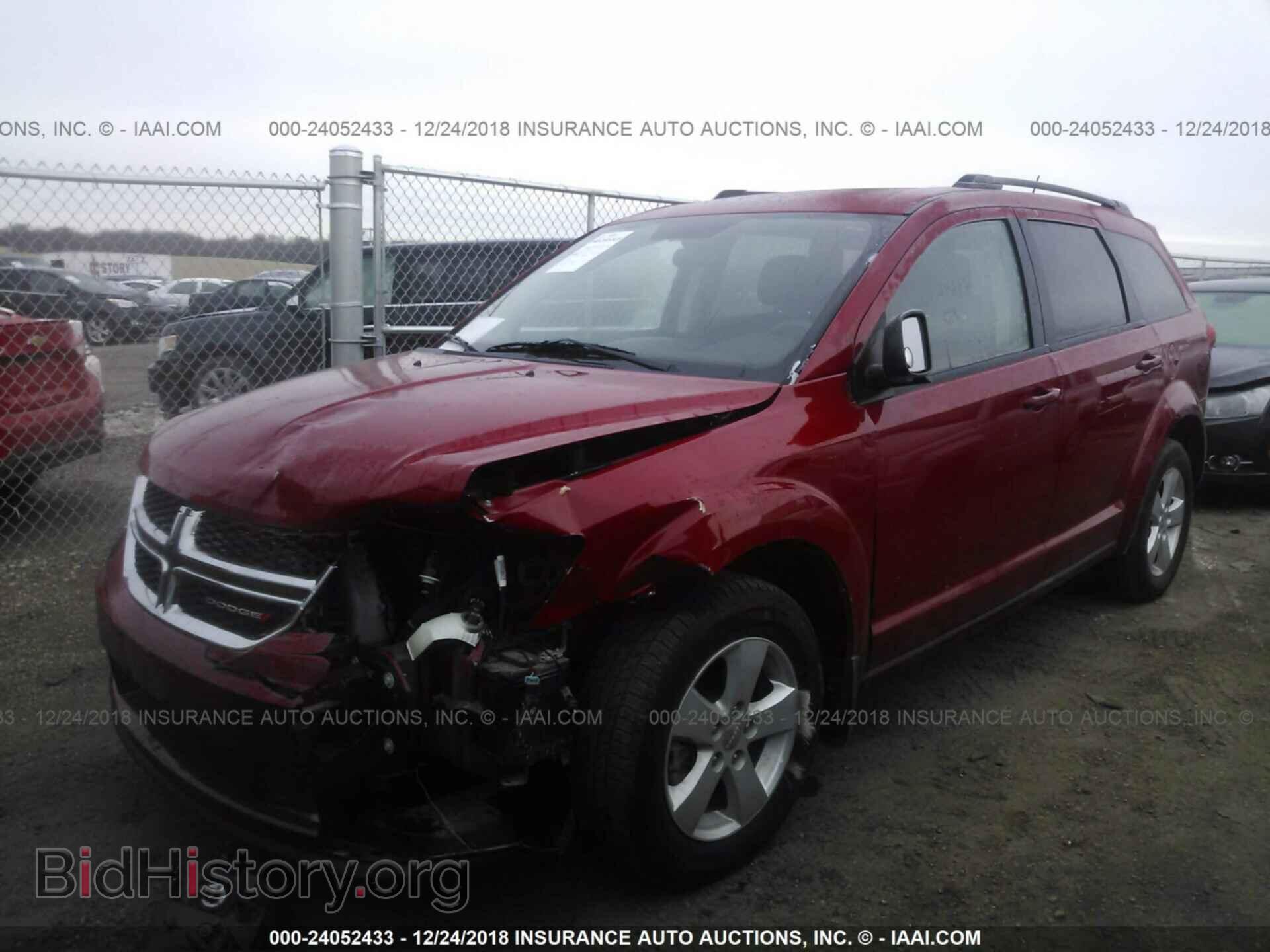 2013 DODGE JOURNEY - VIN: 3C4PDCAB4DT517007 - Фото 2