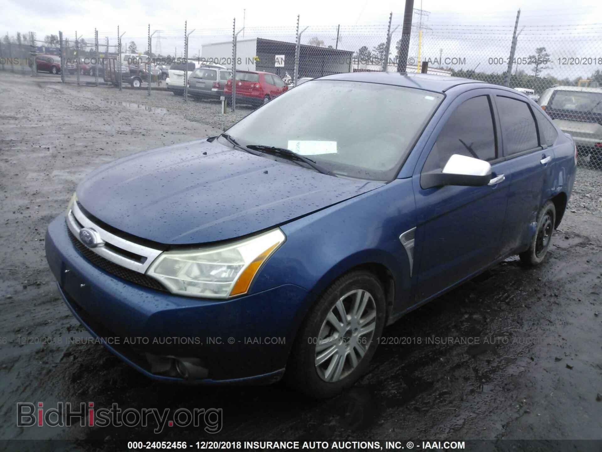 2008 FORD FOCUS - VIN: 1FAHP35N58W161995 - Фото 2