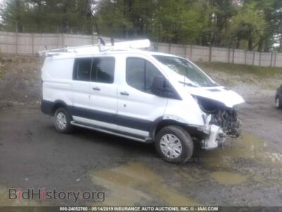 2015 Ford TRANSIT T-250, white — VIN 1FTNR1ZM0FKA33892, IAAI