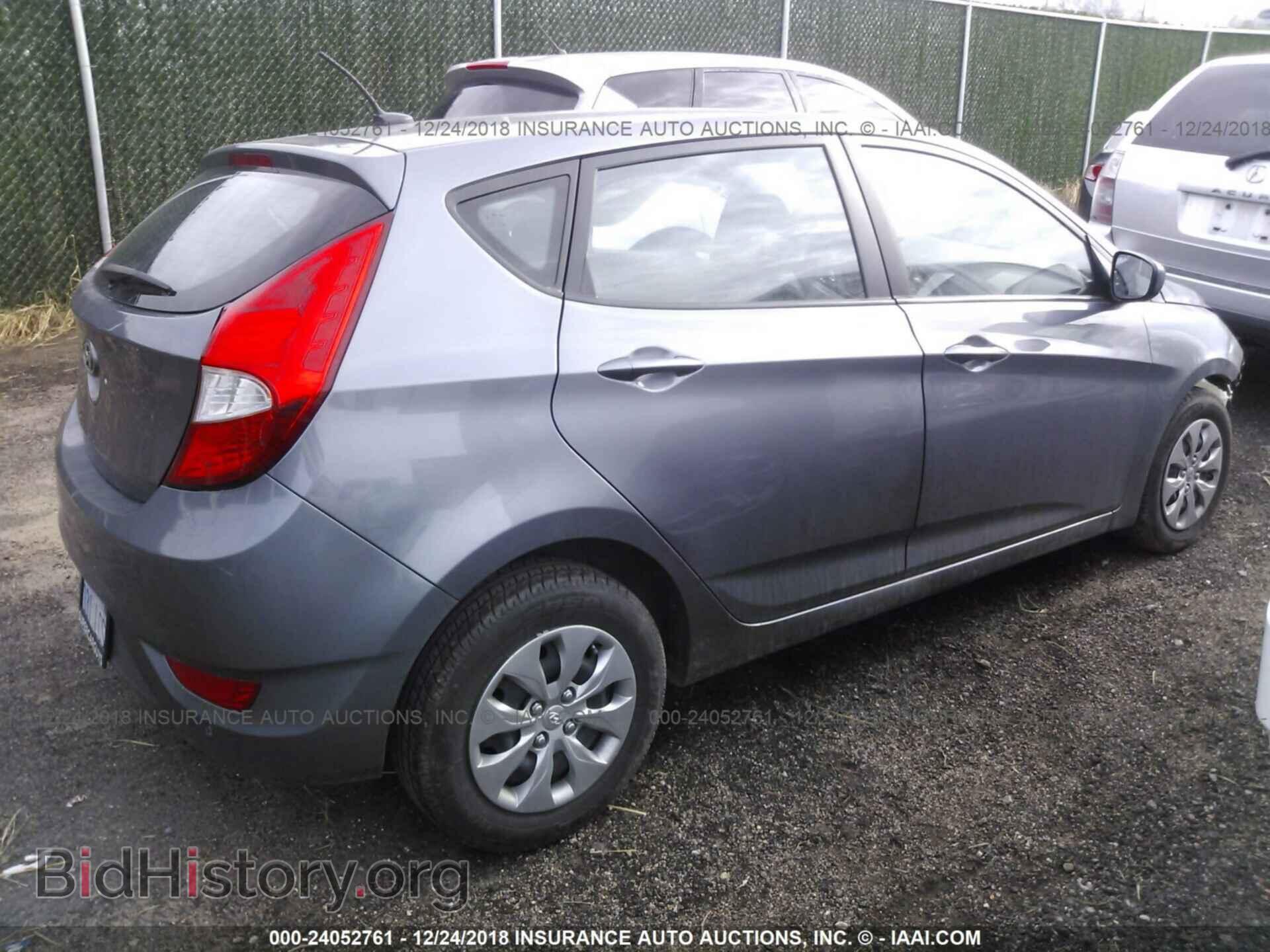 2016 HYUNDAI ACCENT - VIN: KMHCT5AE9GU267244 - Фото 4