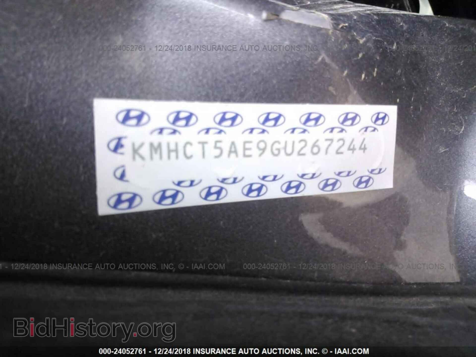 2016 HYUNDAI ACCENT - VIN: KMHCT5AE9GU267244 - Фото 9