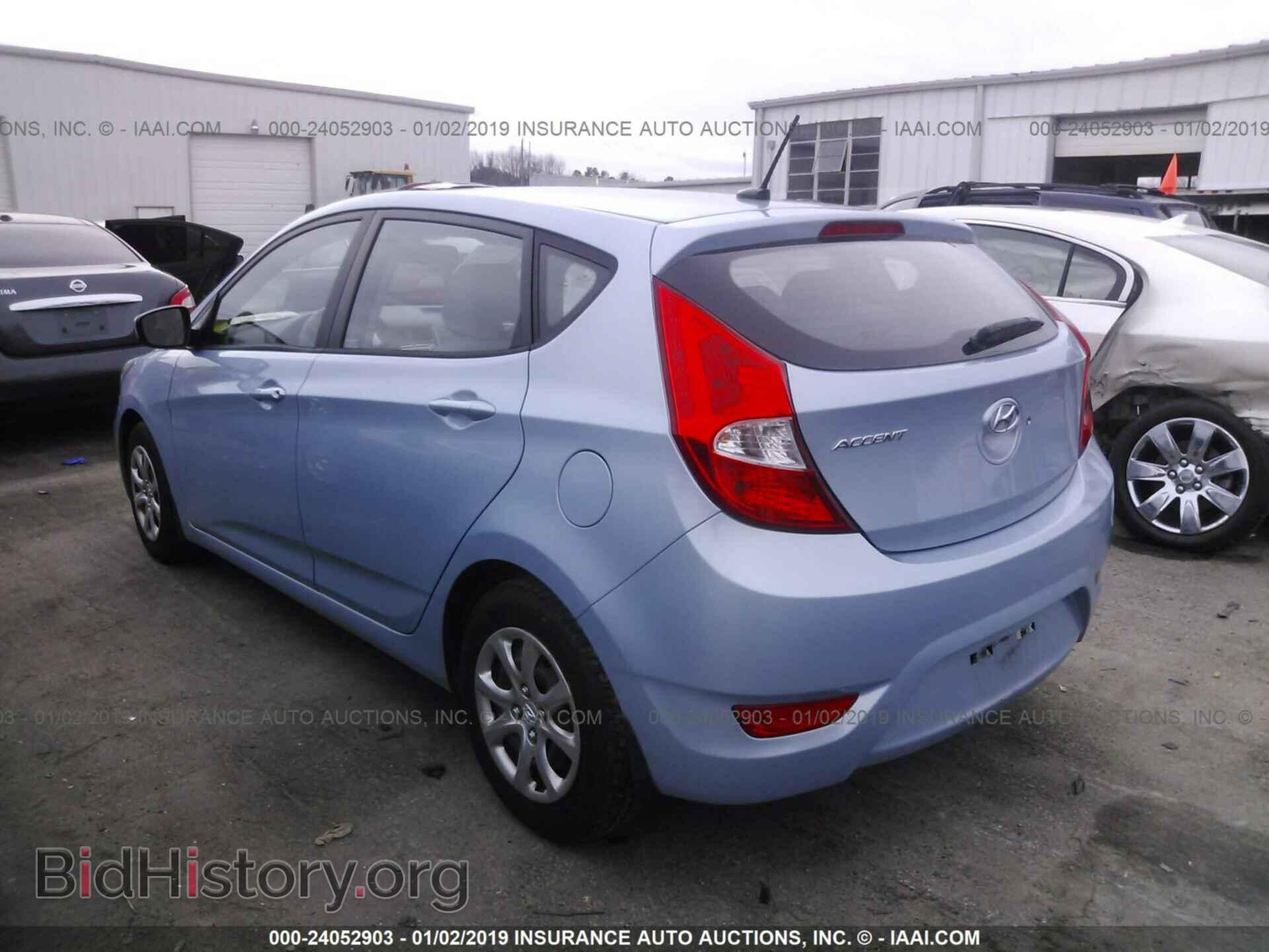 2013 HYUNDAI ACCENT - VIN: KMHCT5AE9DU108901 - Фото 3