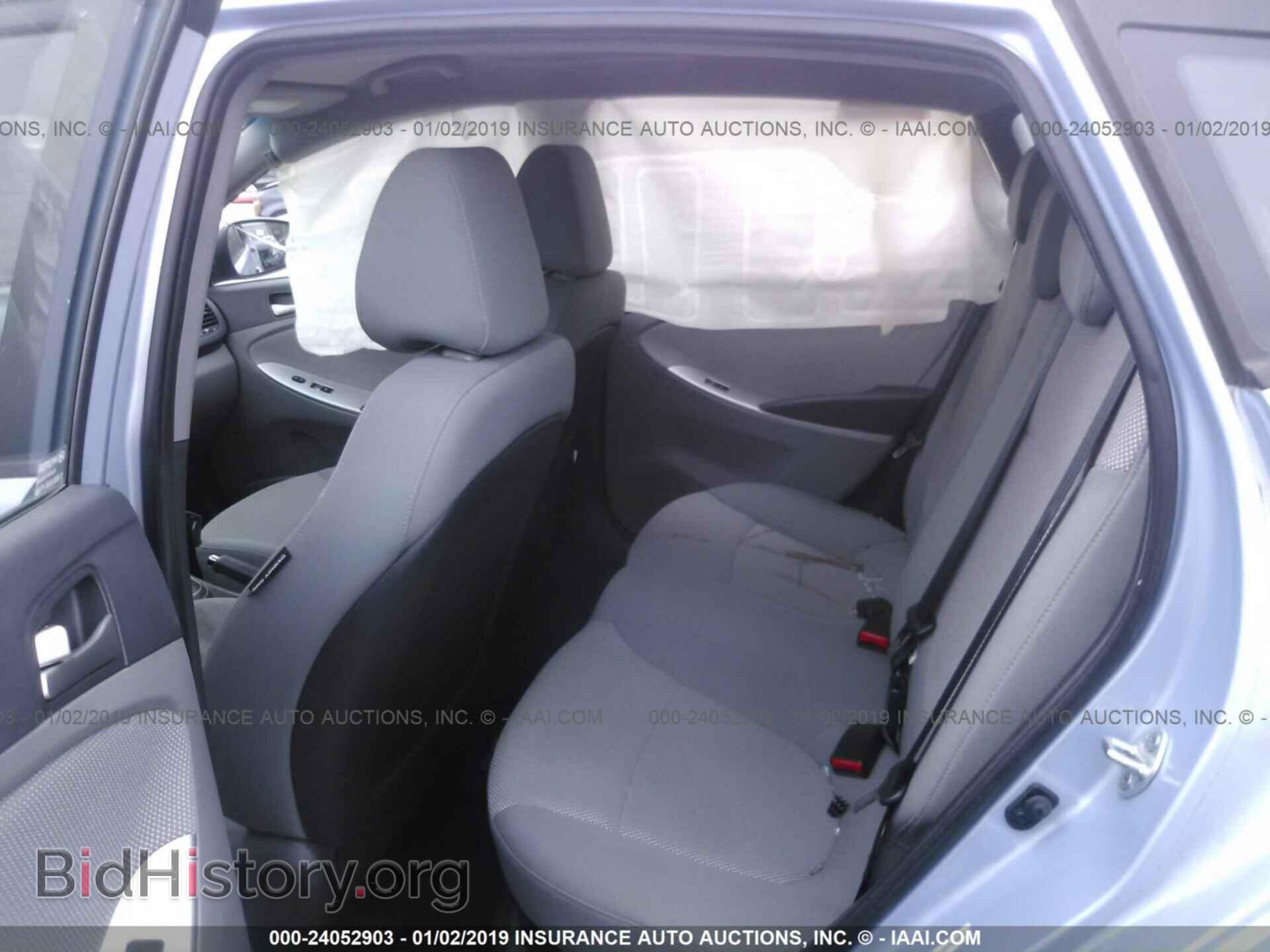 2013 HYUNDAI ACCENT - VIN: KMHCT5AE9DU108901 - Фото 8