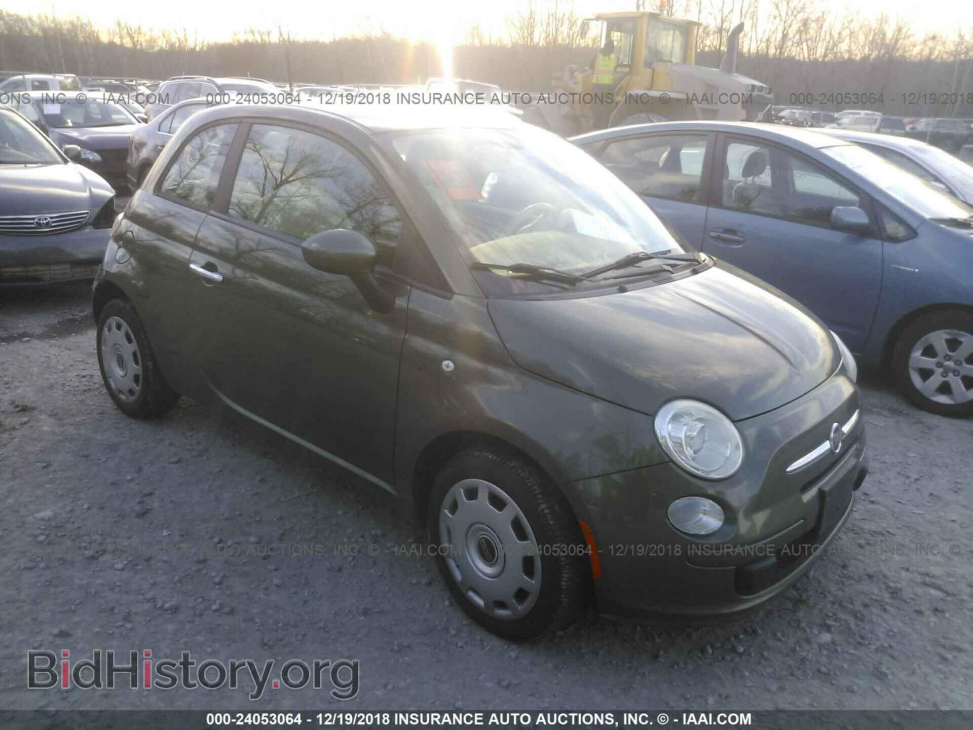Фотография 3C3CFFAR4CT128247 - FIAT 500 2012
