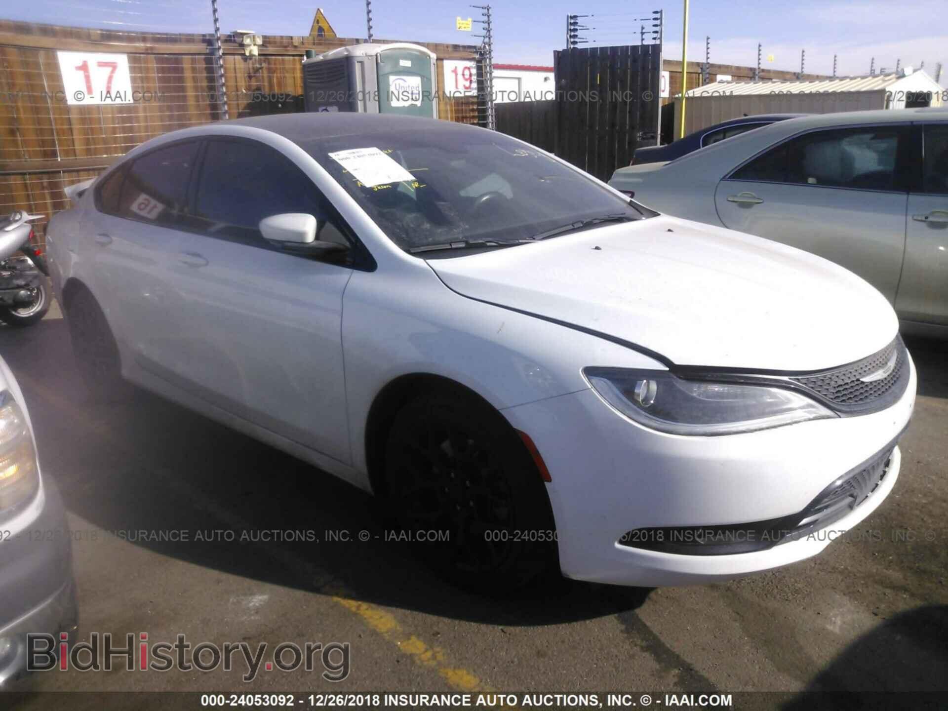 Photo 1C3CCCBB8FN550664 - CHRYSLER 200 2015