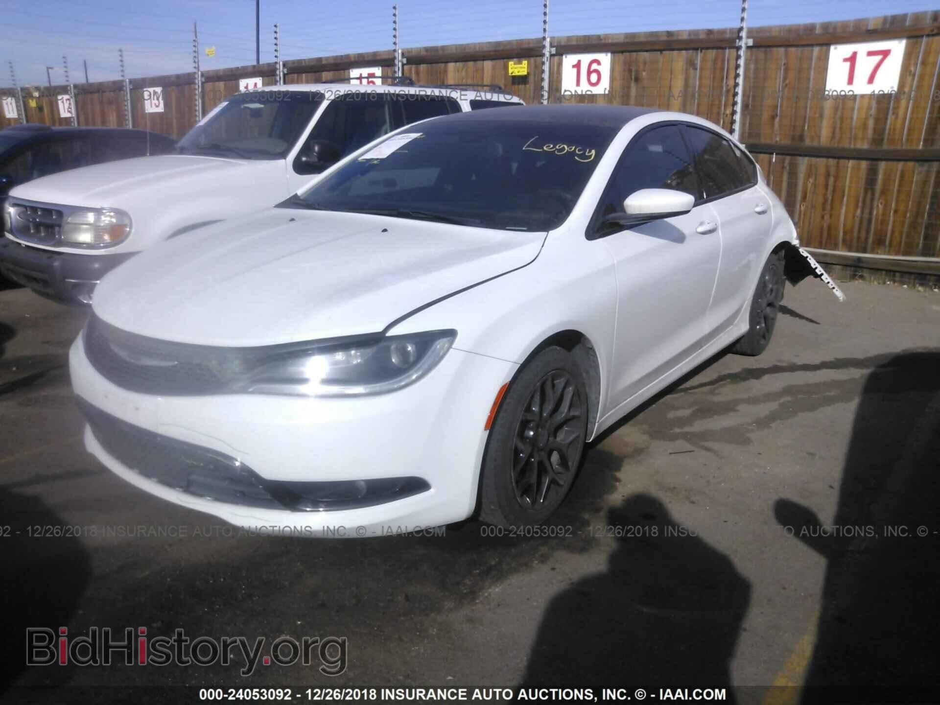 2015 CHRYSLER 200 - VIN: 1C3CCCBB8FN550664 - Фото 2