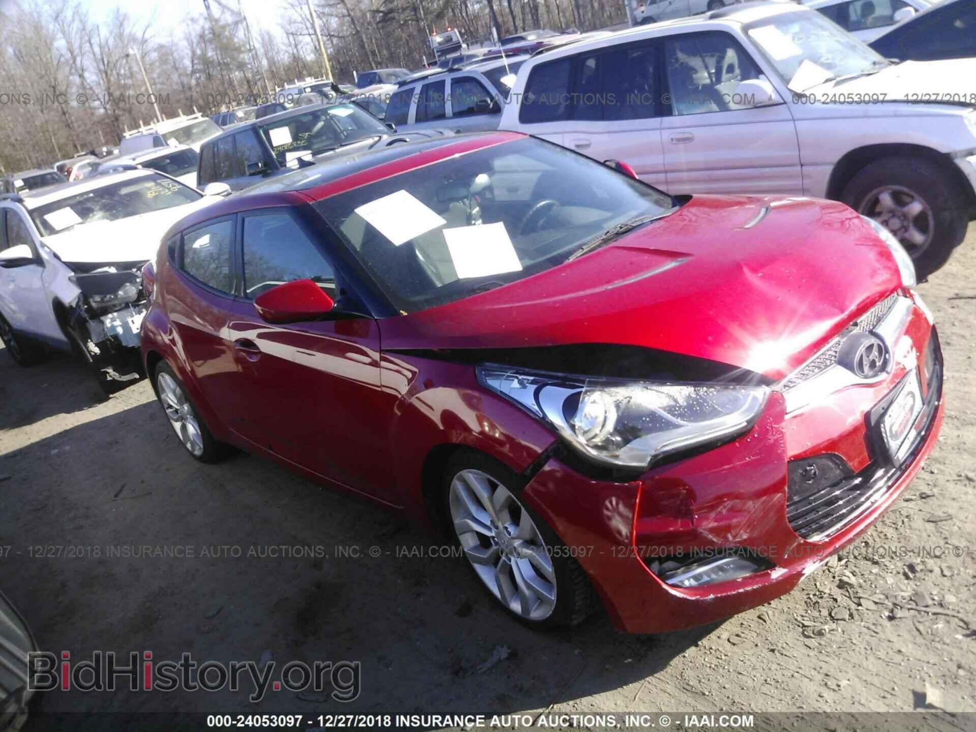 Photo KMHTC6AD4DU132438 - HYUNDAI VELOSTER 2013