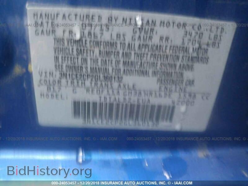 2016 Nissan VERSA NOTE (VIN 3N1CE2CP2GL360132) — photo 9 of 10