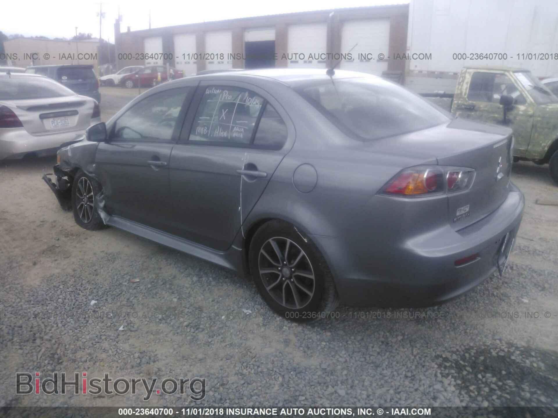 2017 MITSUBISHI LANCER - VIN: JA32U2FU1HU006637 - Фото 3