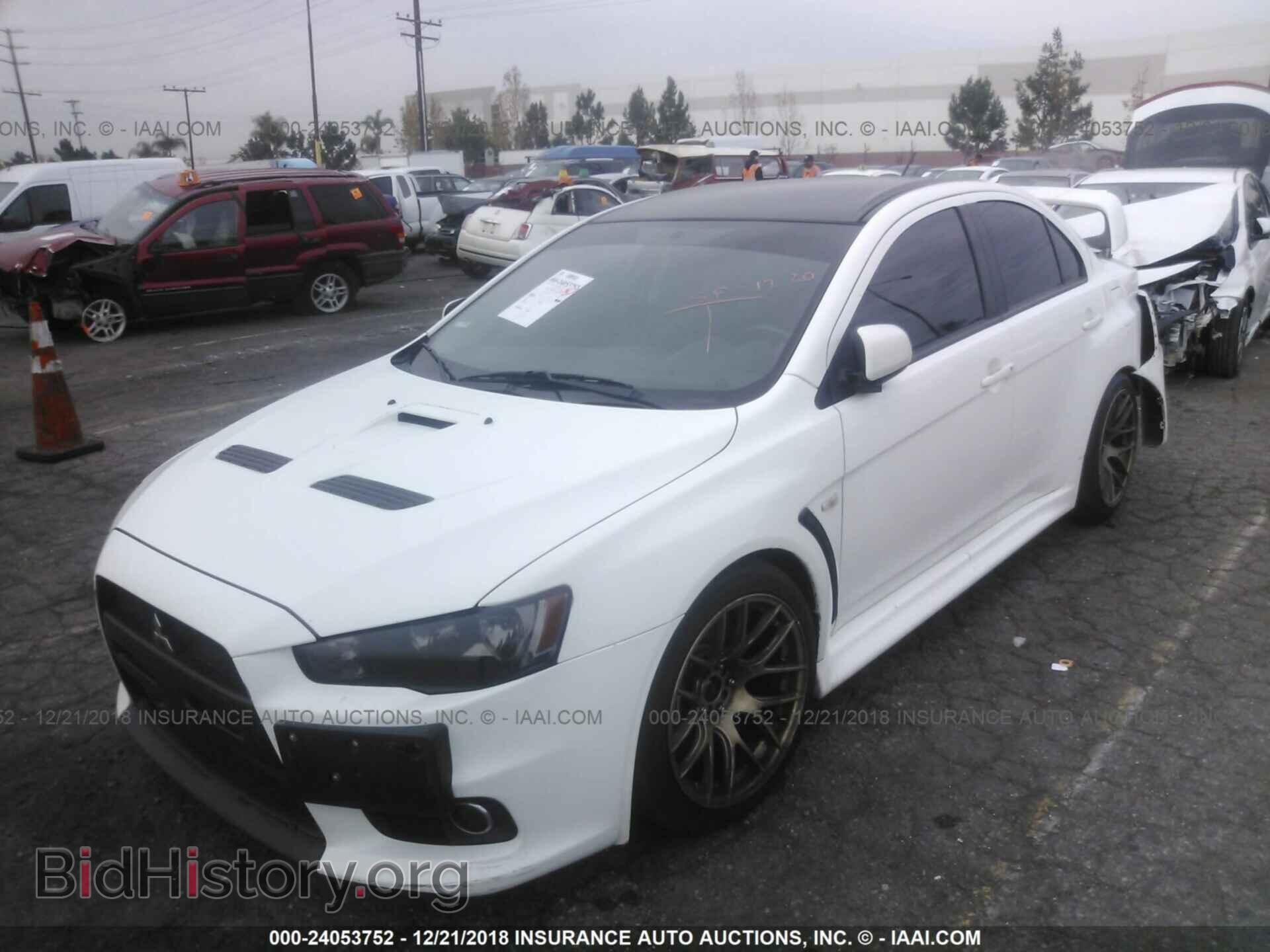 2014 MITSUBISHI LANCER - VIN: JA32W8FV9EU006869 - Фото 2
