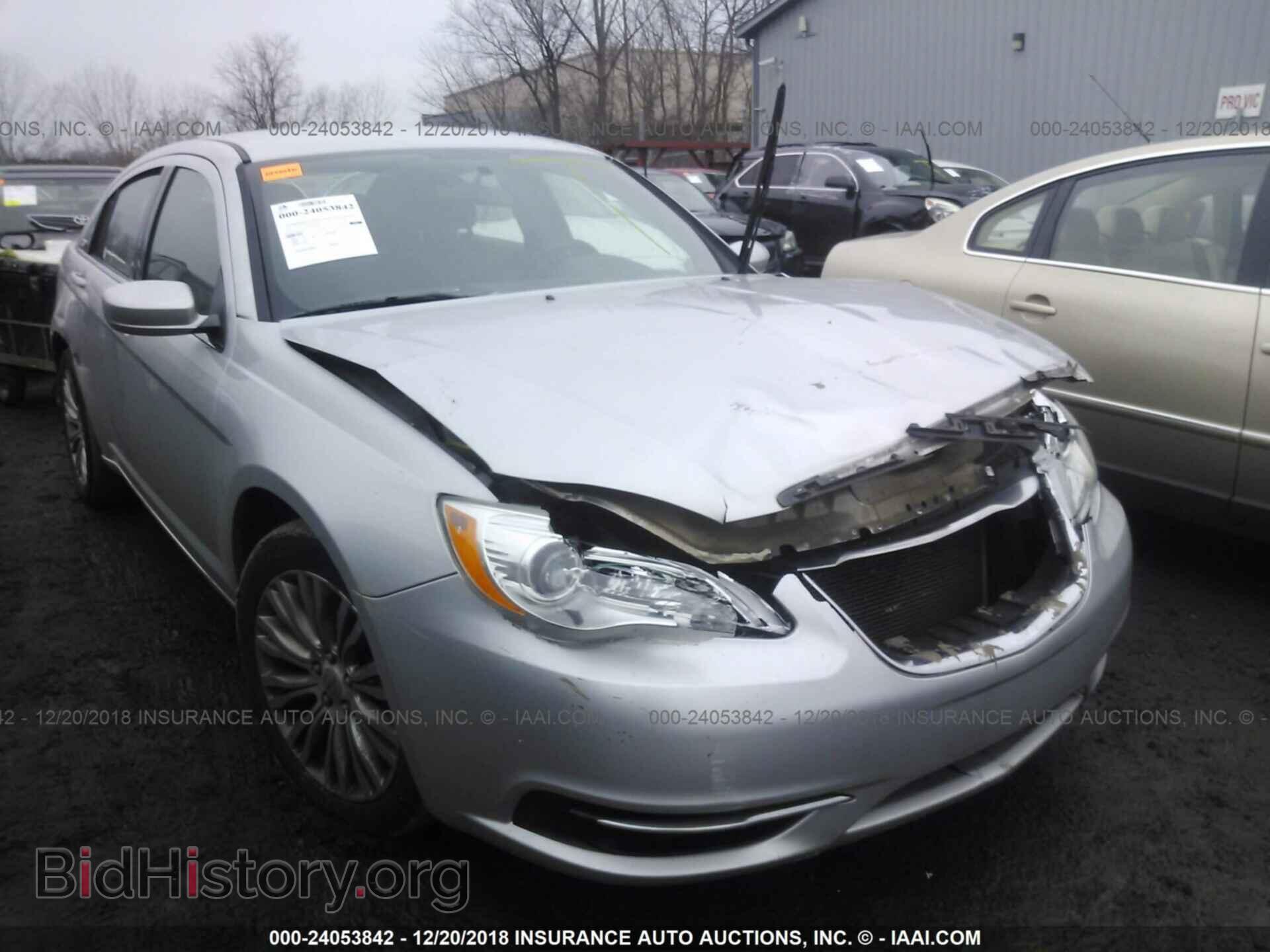 Фотография 1C3CCBAB8CN152362 - CHRYSLER 200 2012