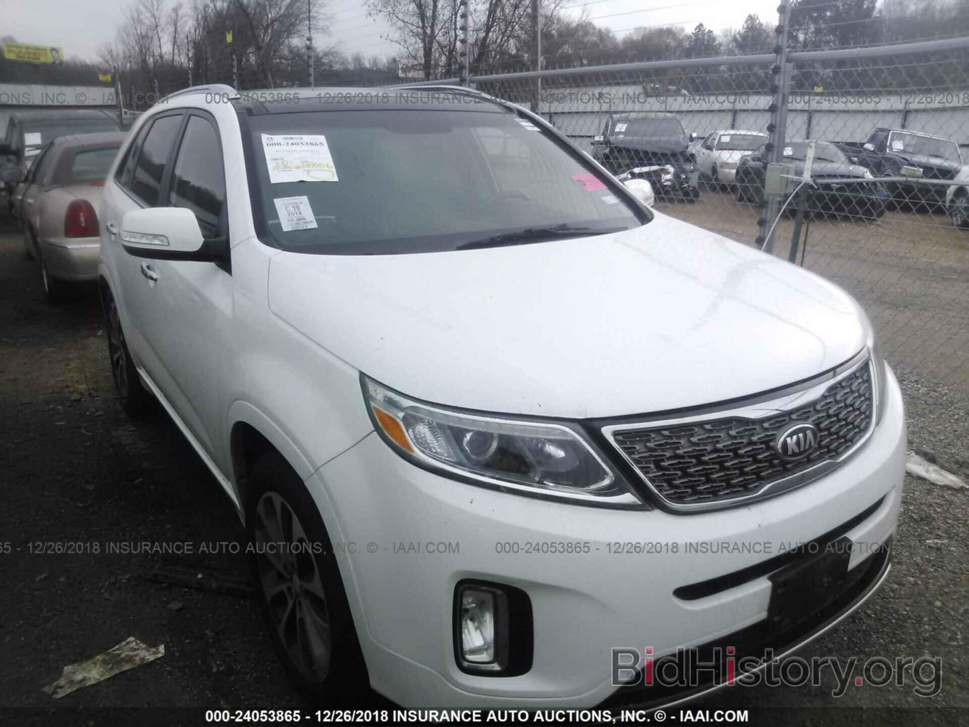 Photo 5XYKW4A7XEG477756 - Kia Sorento 2014