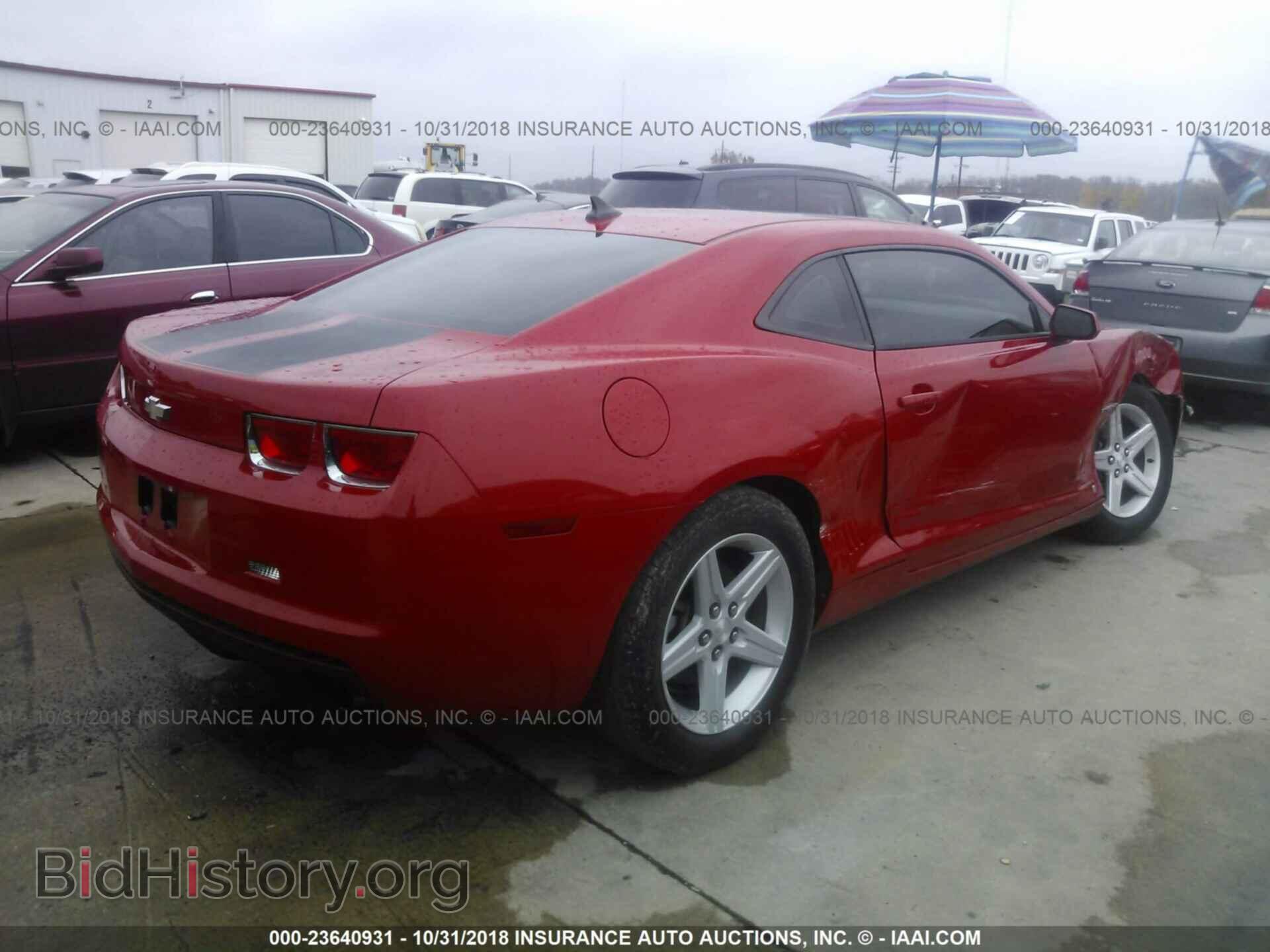 2010 CHEVROLET CAMARO - VIN: 2G1FB1EV8A9129490 - Фото 4