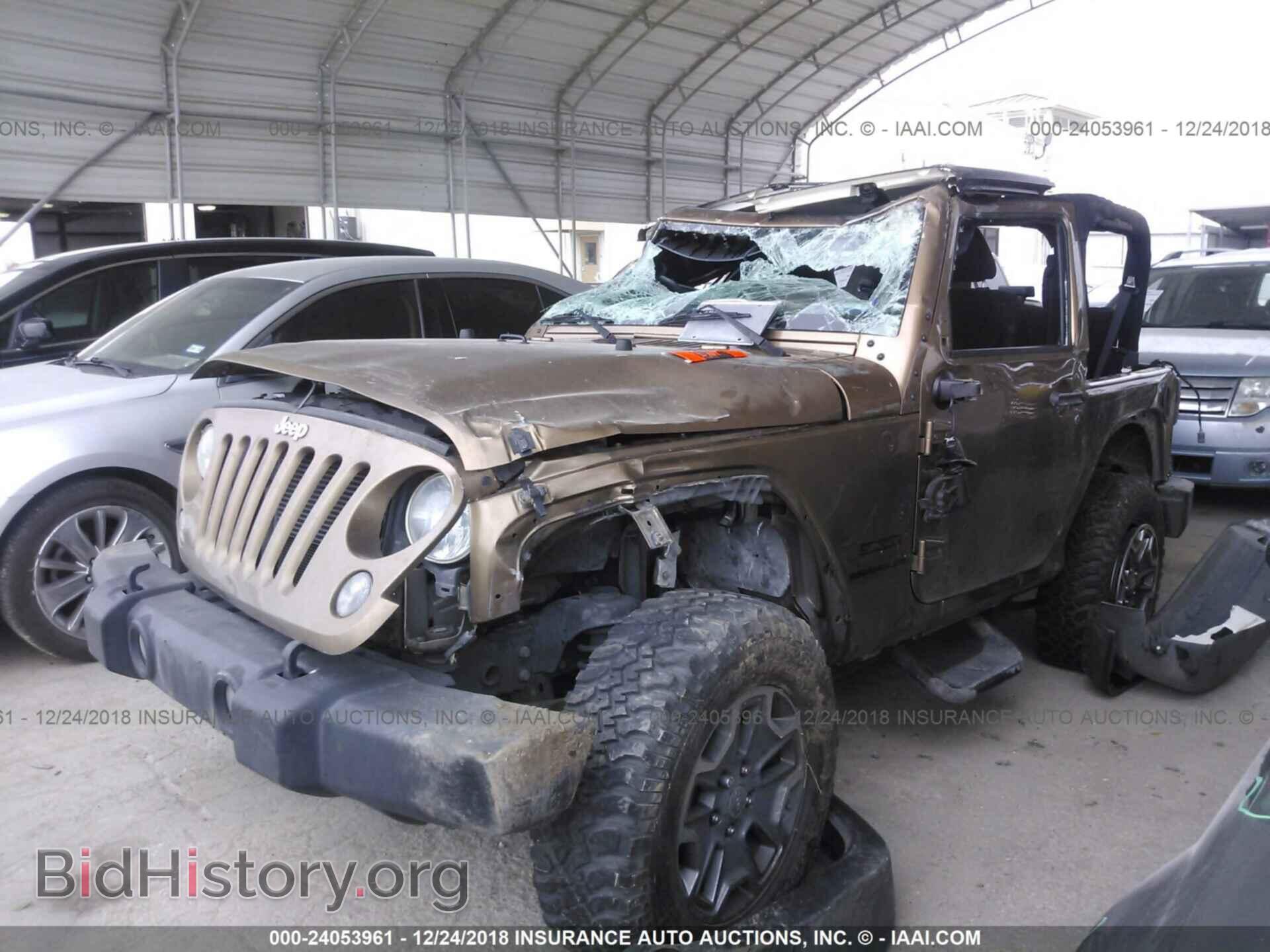 2015 JEEP WRANGLER - VIN: 1C4AJWAG1FL661186 - Фото 2