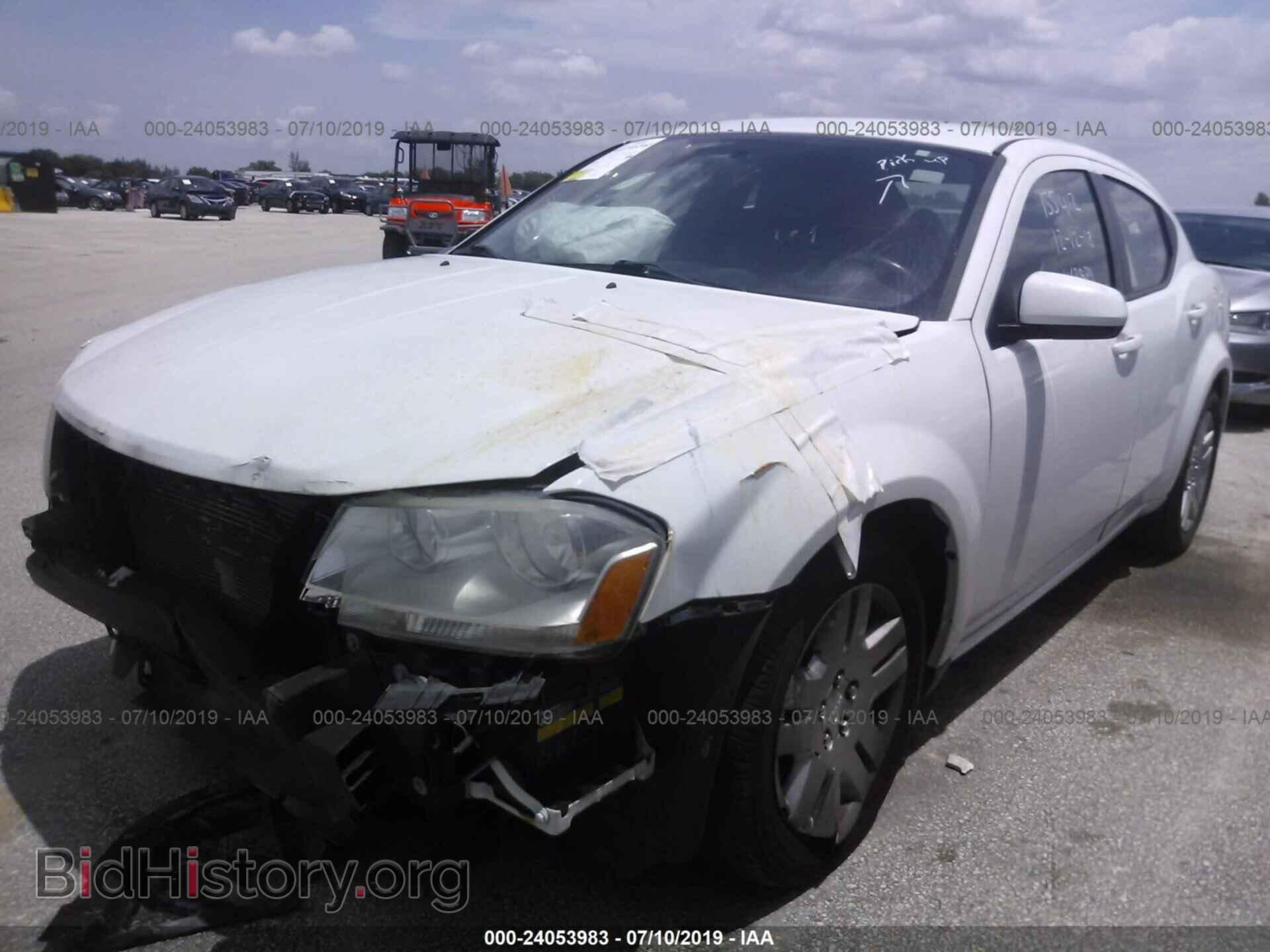 2012 DODGE AVENGER - VIN: 1C3CDZCB9CN242297 - Photo 2