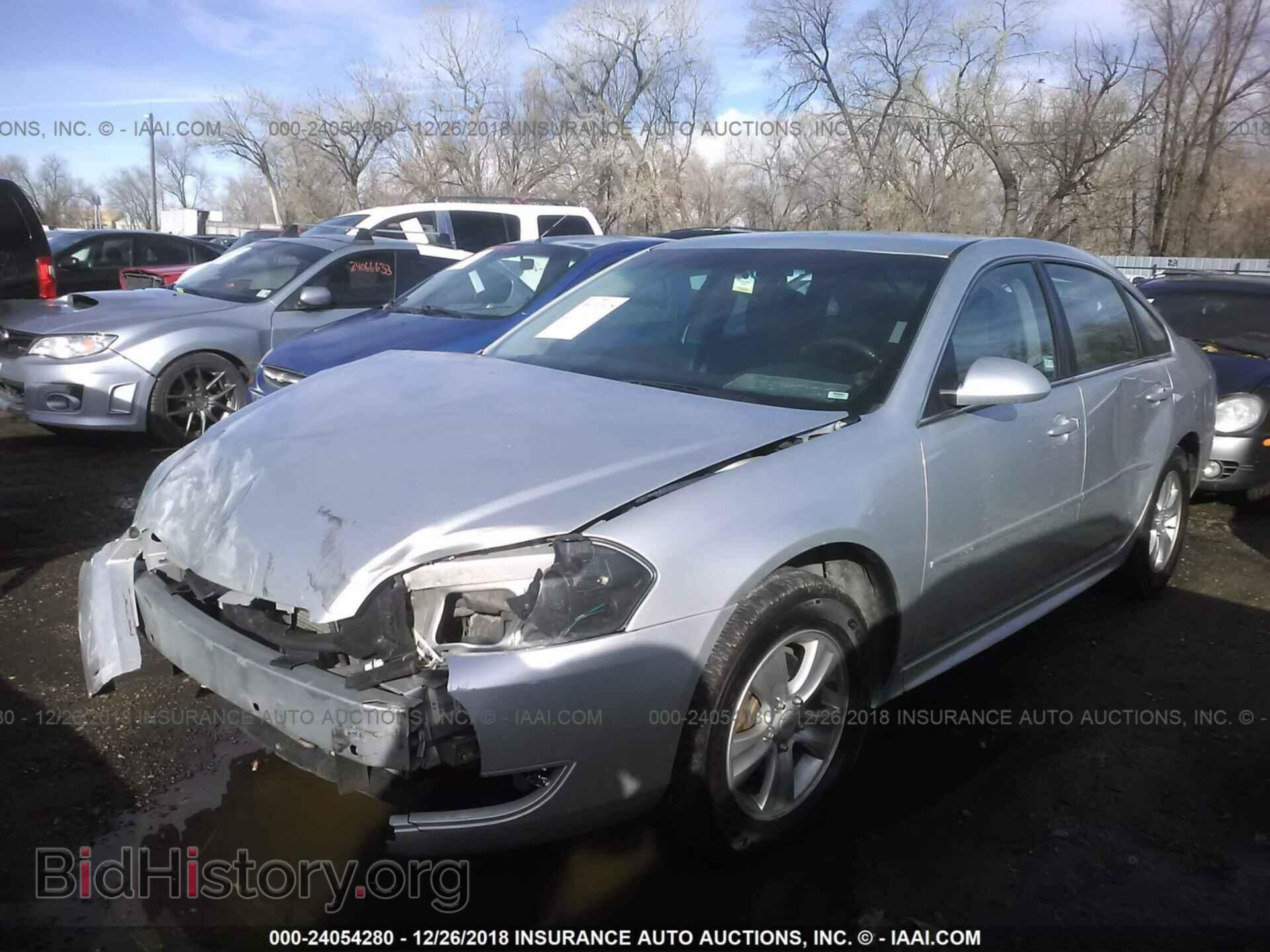 2012 CHEVROLET IMPALA - VIN: 2G1WF5E3XC1185250 - Фото 2