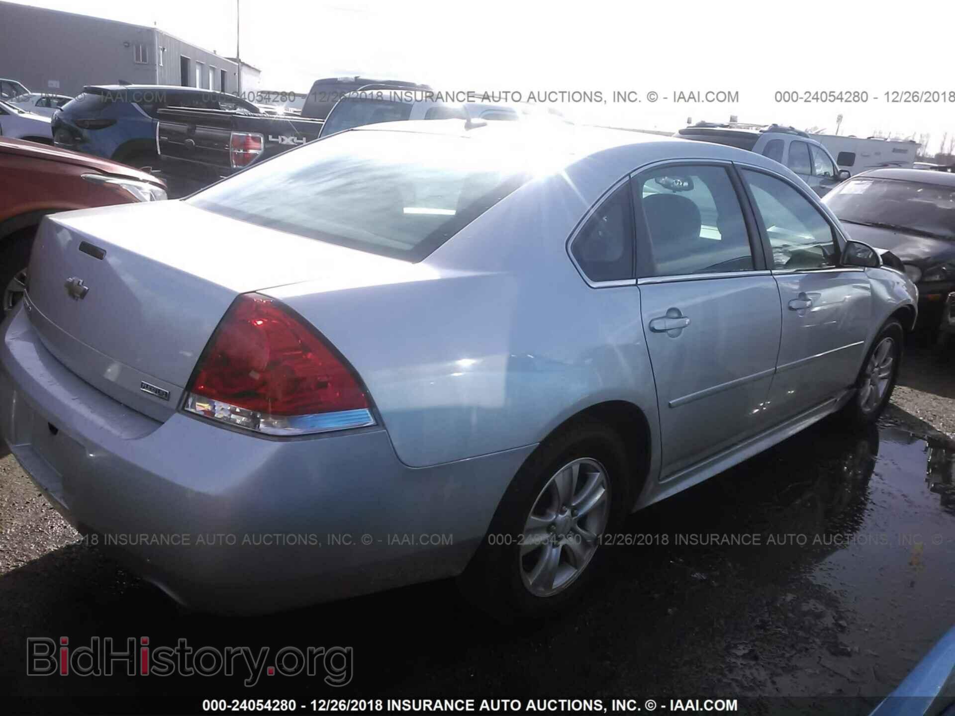 2012 CHEVROLET IMPALA - VIN: 2G1WF5E3XC1185250 - Фото 4