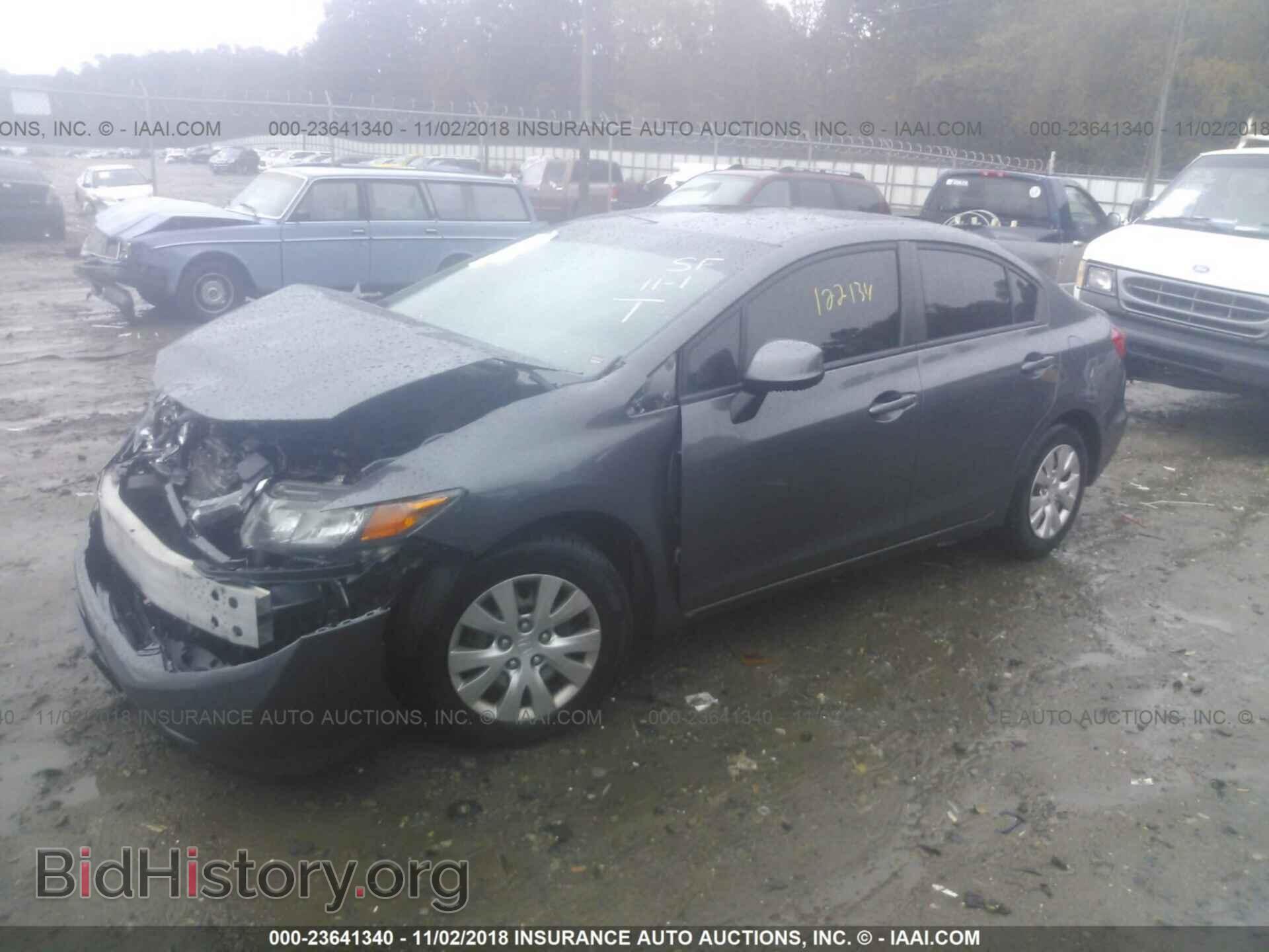 2012 HONDA CIVIC - VIN: 19XFB2F52CE328194 - Photo 2