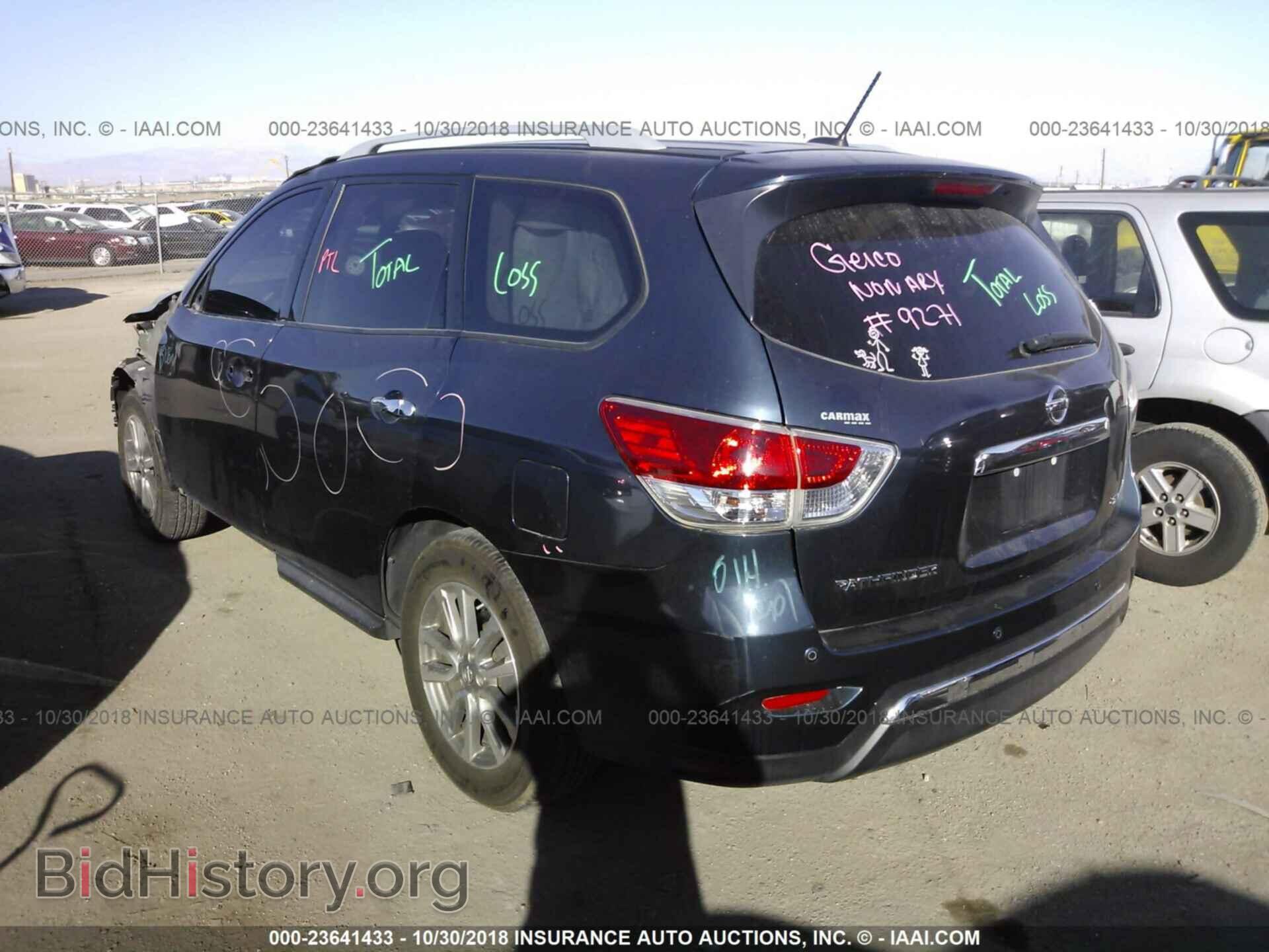 2014 NISSAN PATHFINDER - VIN: 5N1AR2MN5EC608335 - Фото 3