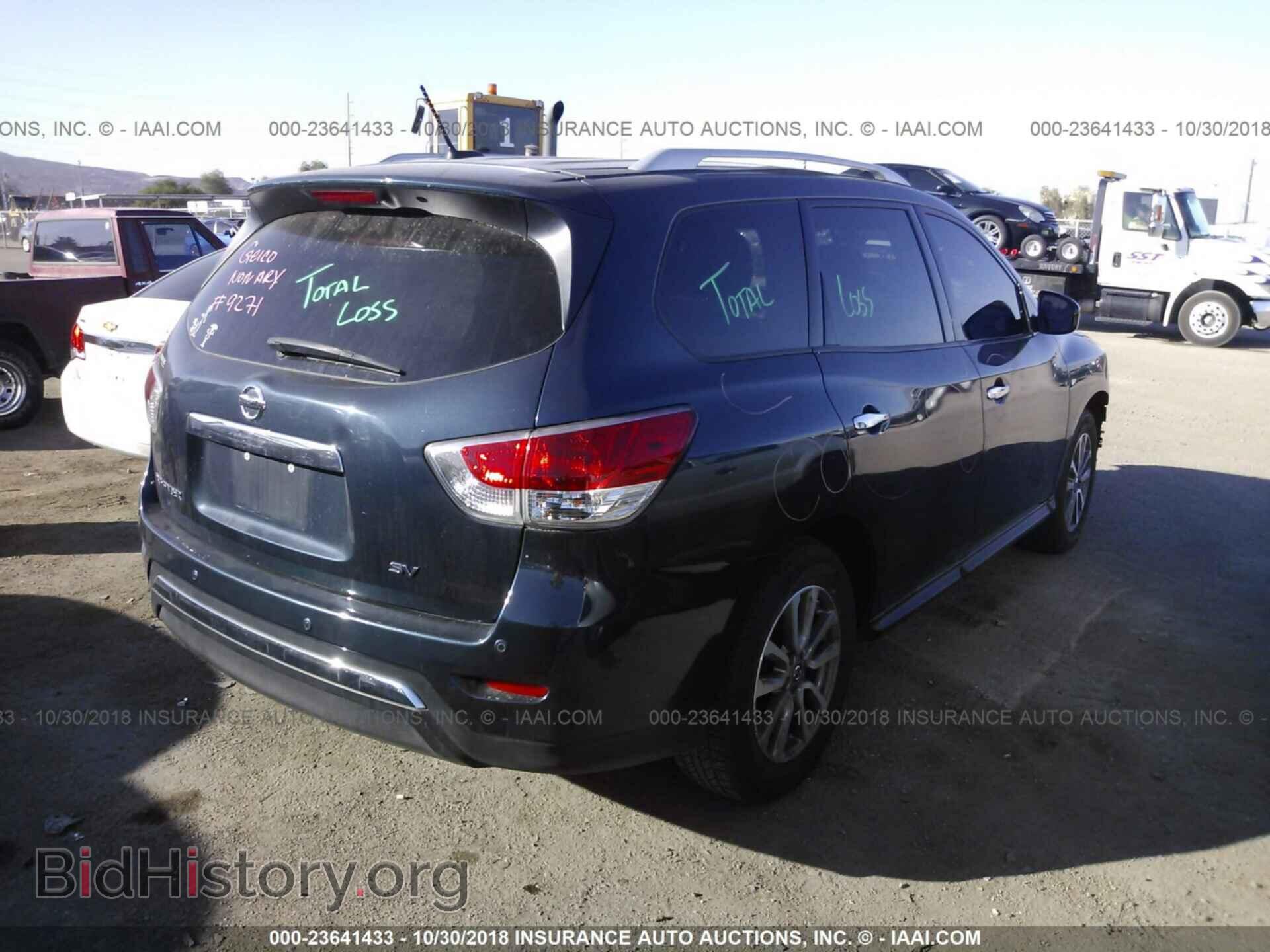 2014 NISSAN PATHFINDER - VIN: 5N1AR2MN5EC608335 - Фото 4