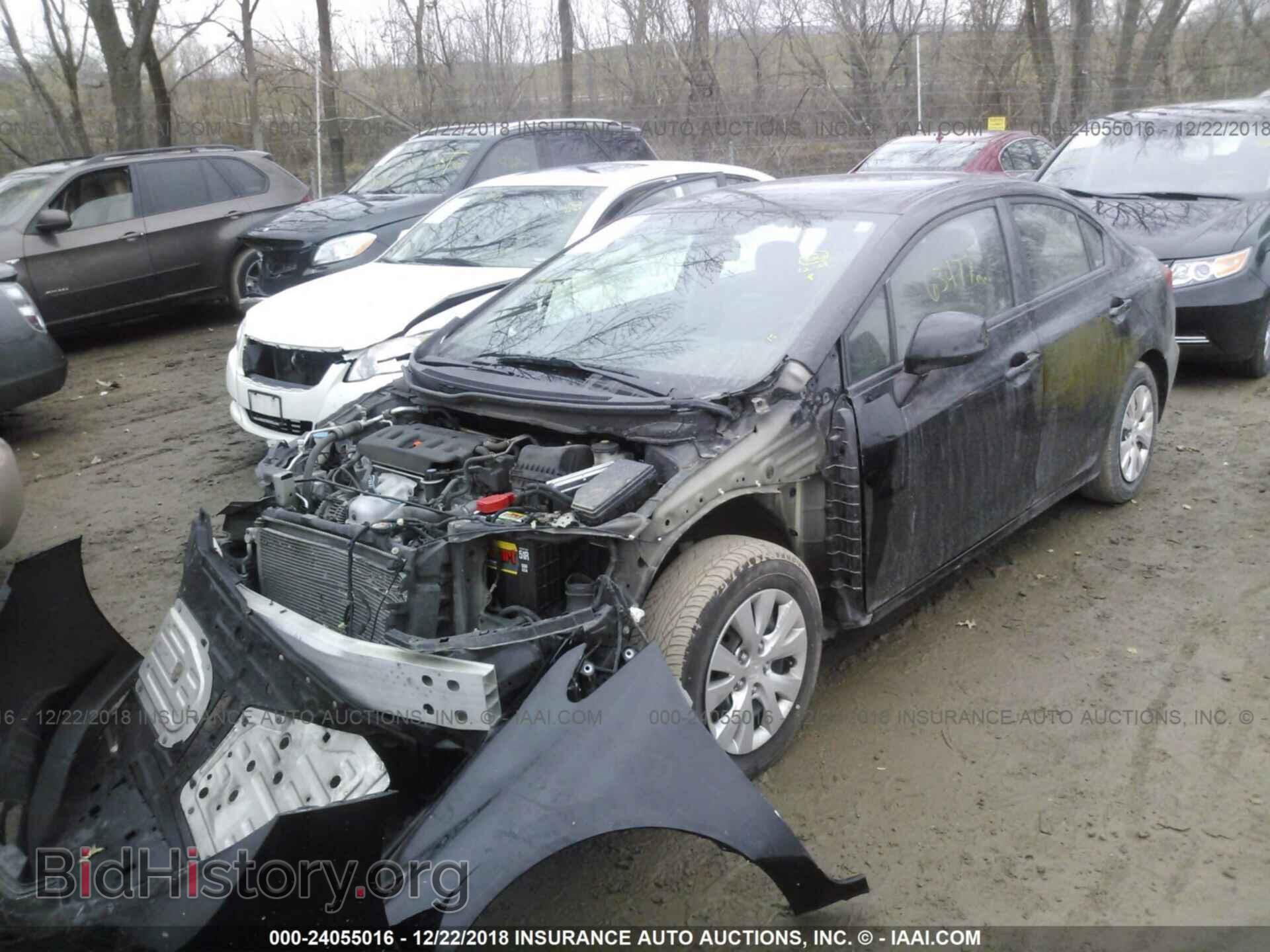 2012 HONDA CIVIC - VIN: 19XFB2F5XCE070135 - Photo 2
