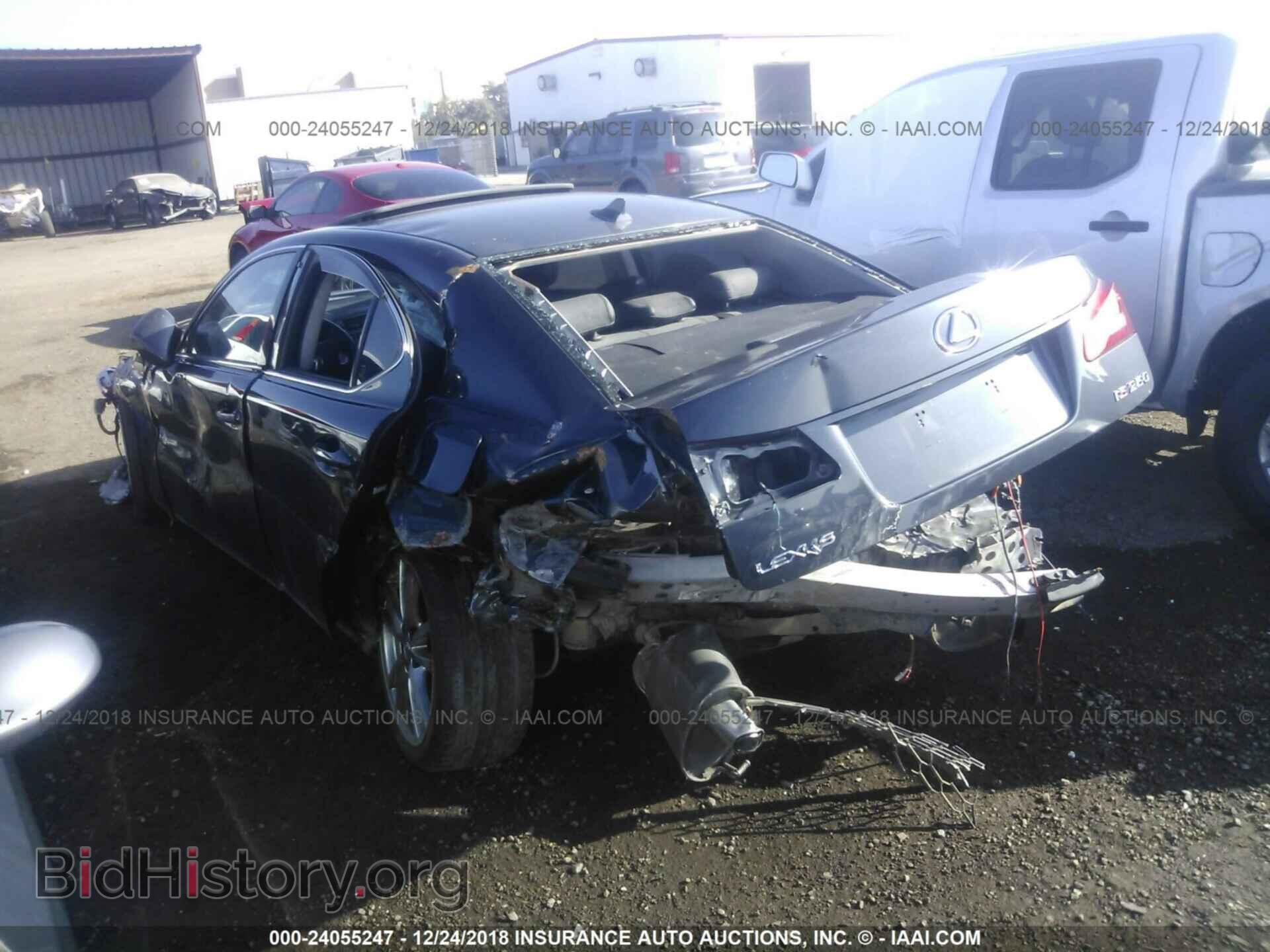 2008 LEXUS IS - VIN: JTHBK262285055084 - Фото 3