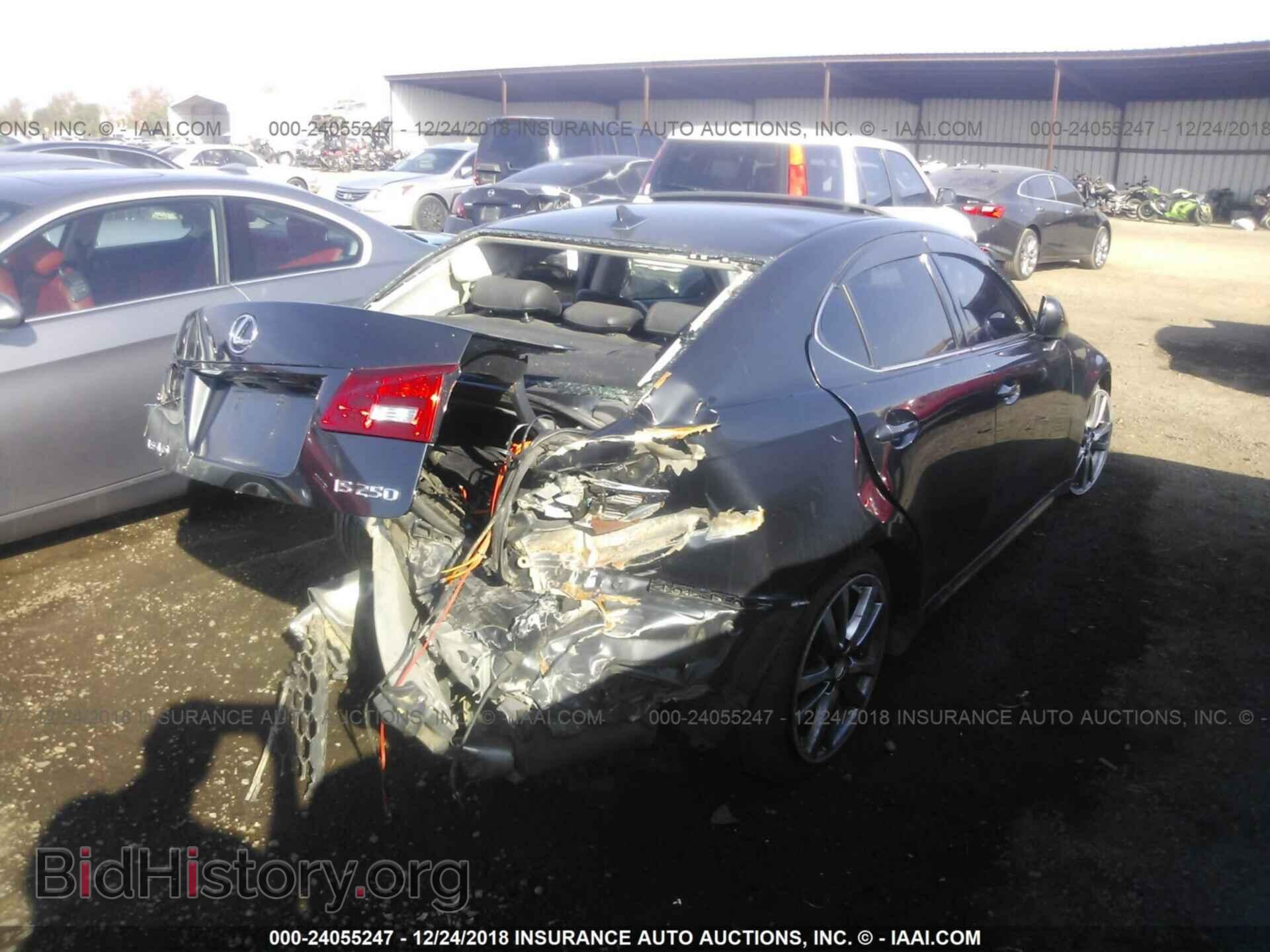 2008 LEXUS IS - VIN: JTHBK262285055084 - Фото 4