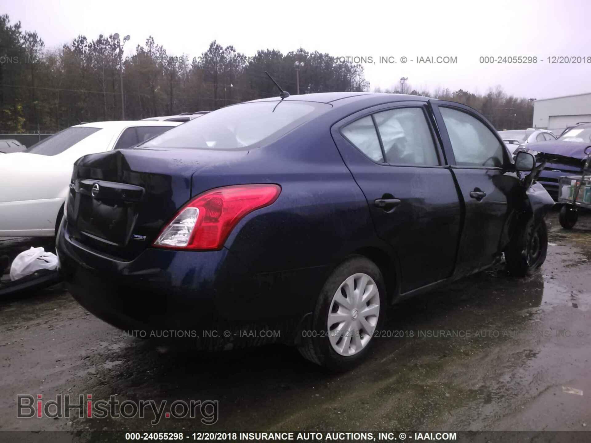 2013 NISSAN VERSA - VIN: 3N1CN7AP5DL841200 - Фото 4