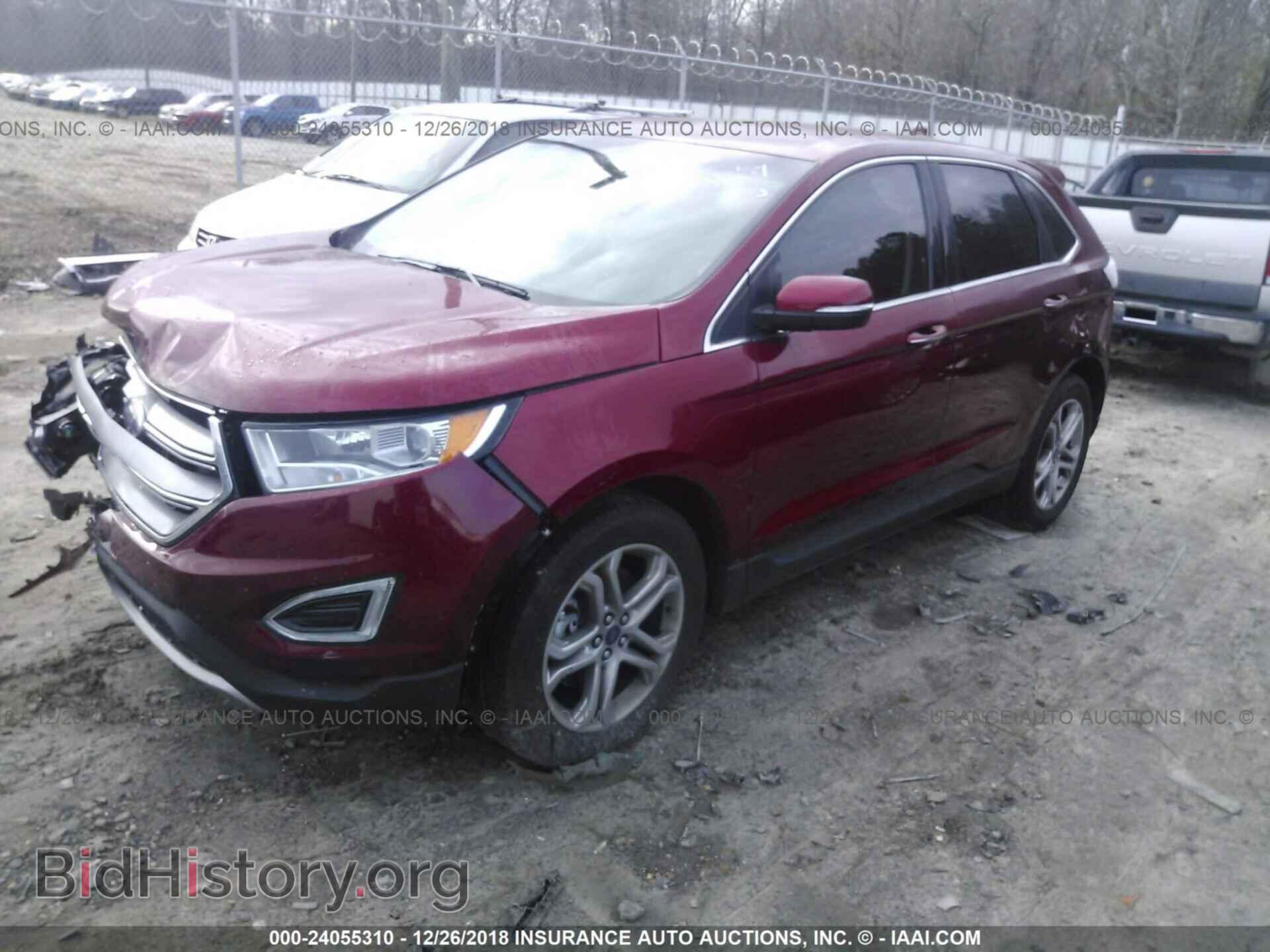 2018 FORD EDGE - VIN: 2FMPK3K85JBB18571 - Фото 2